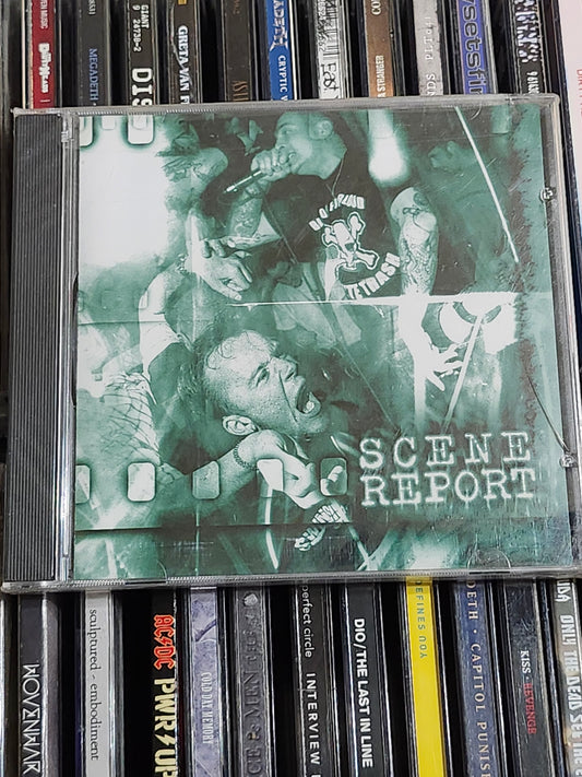 Scene Report CD Punk Underground Rare HTF OOP Ringworm Mushmouth