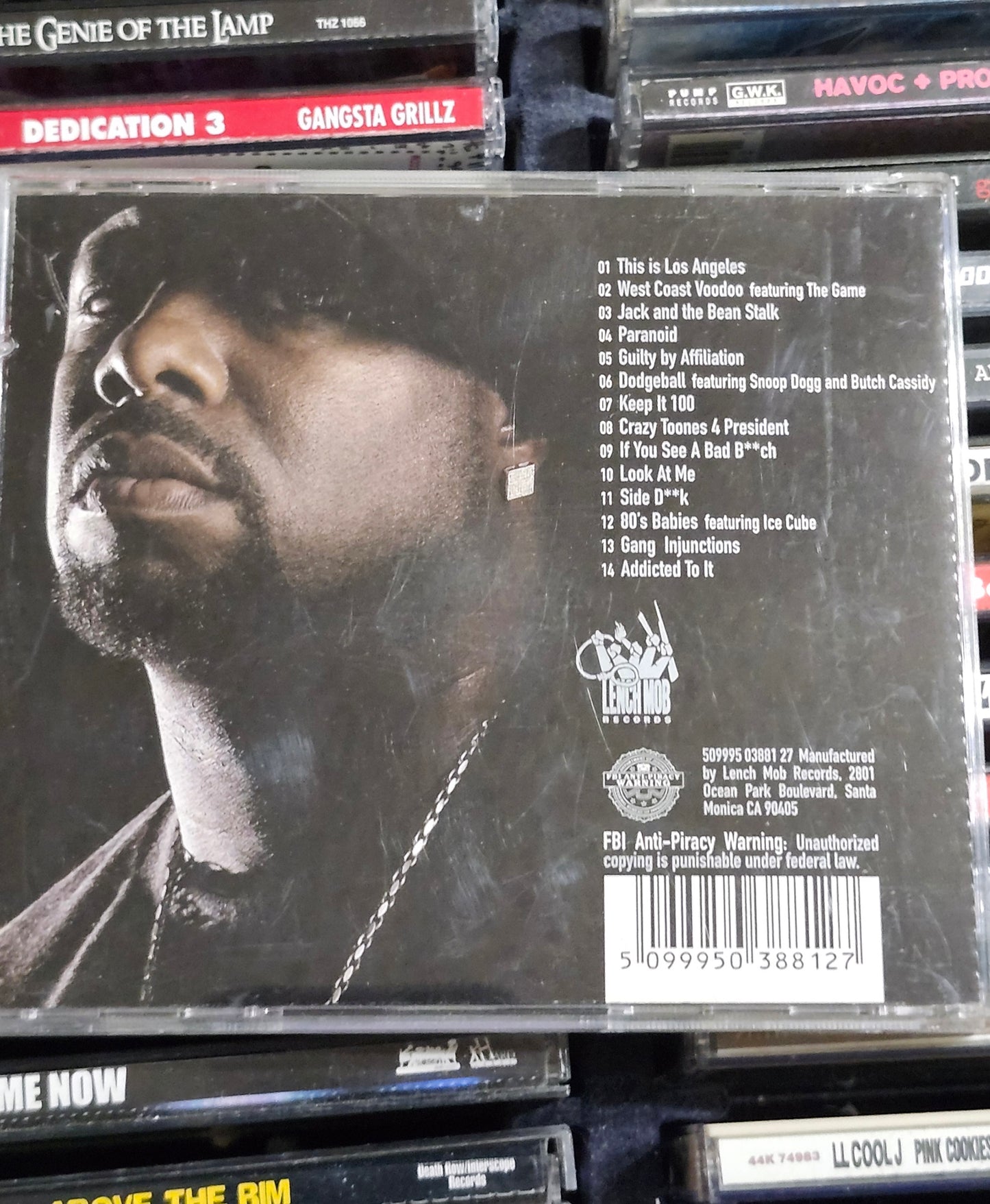 WC - Guilty By Affiliation CD Hip Hop Rap