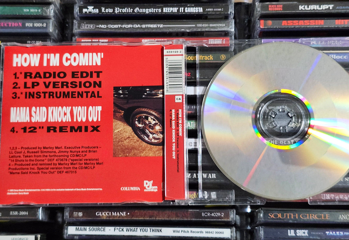 Ll Cool J How I'm Comin' CD Single Import Mama Said Knock You Out