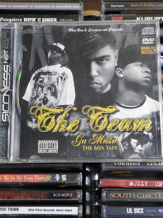 The Team Go Music CD San Quinn Keak Hammer Delinquents Too Short Zion I Casual