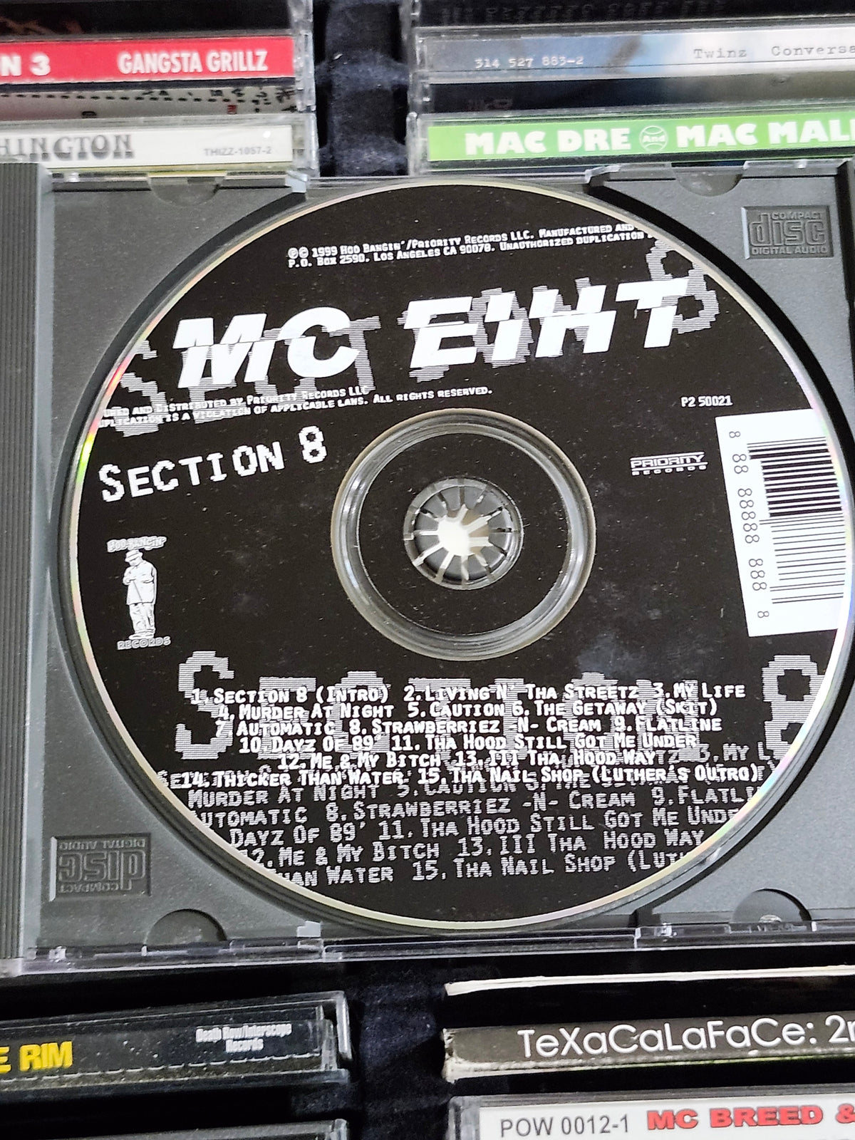 MC Eiht – Section 8 CD Rare HTF OOP CMW