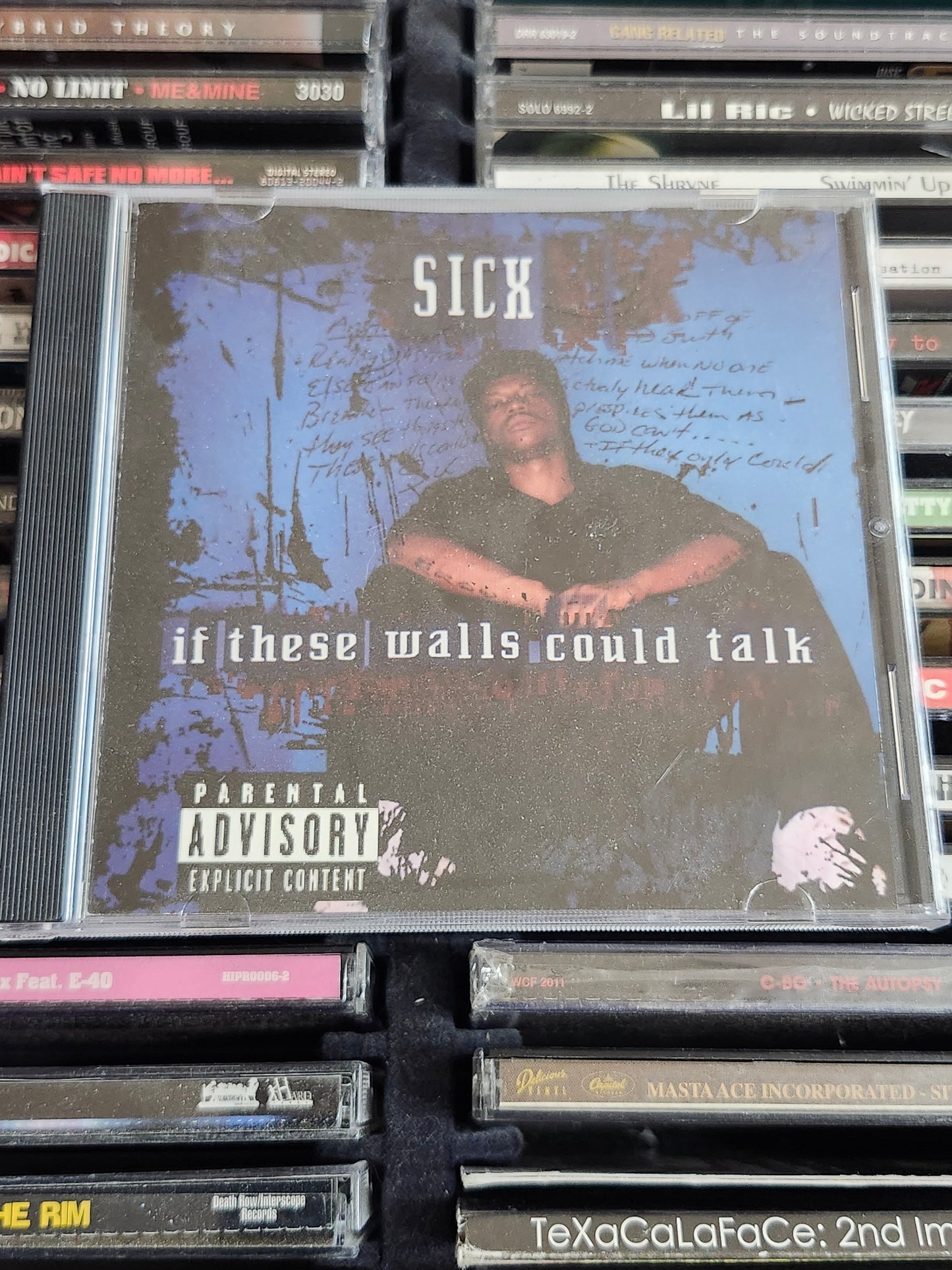 Sicx If These Walls Could Talk CD Brotha Lynch Hung Rare HTF OOP