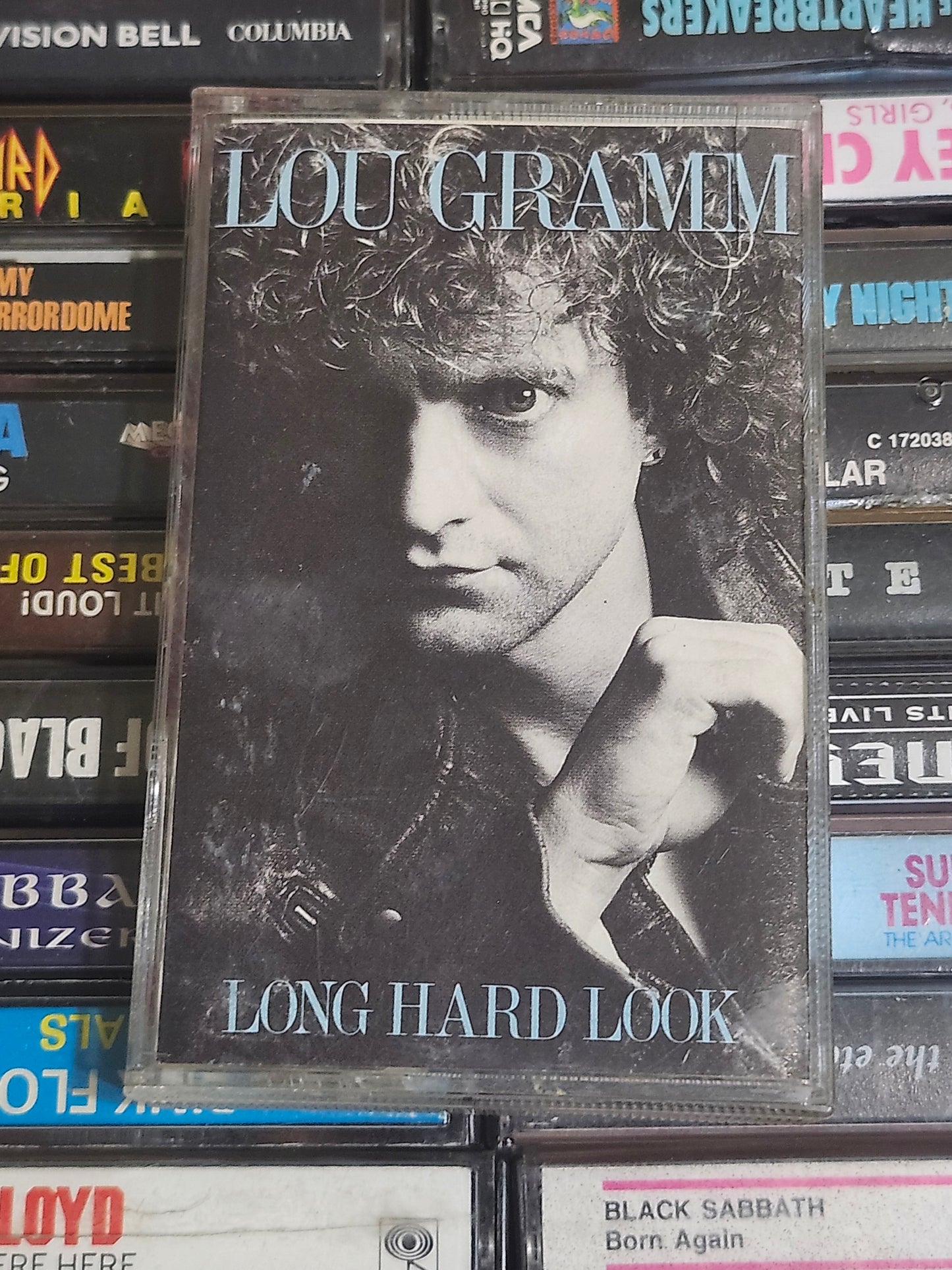 Lou Gramm Long Hard Look Cassette Tape