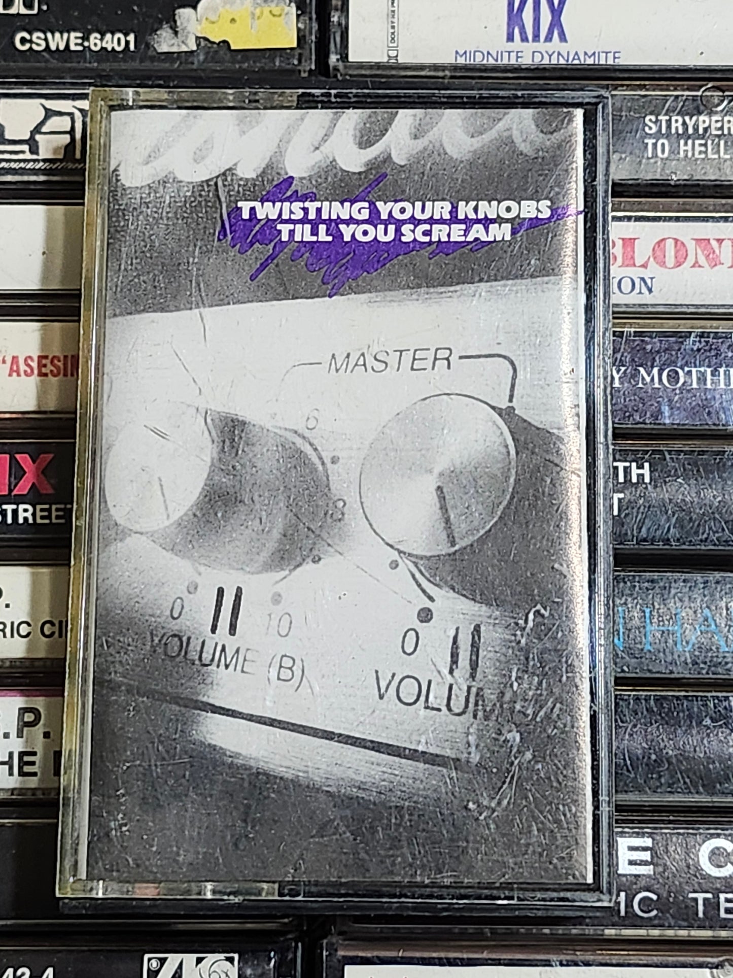Twisting Your Knobs Till You Scream Cassette Social Distortion Promo Rock Metal