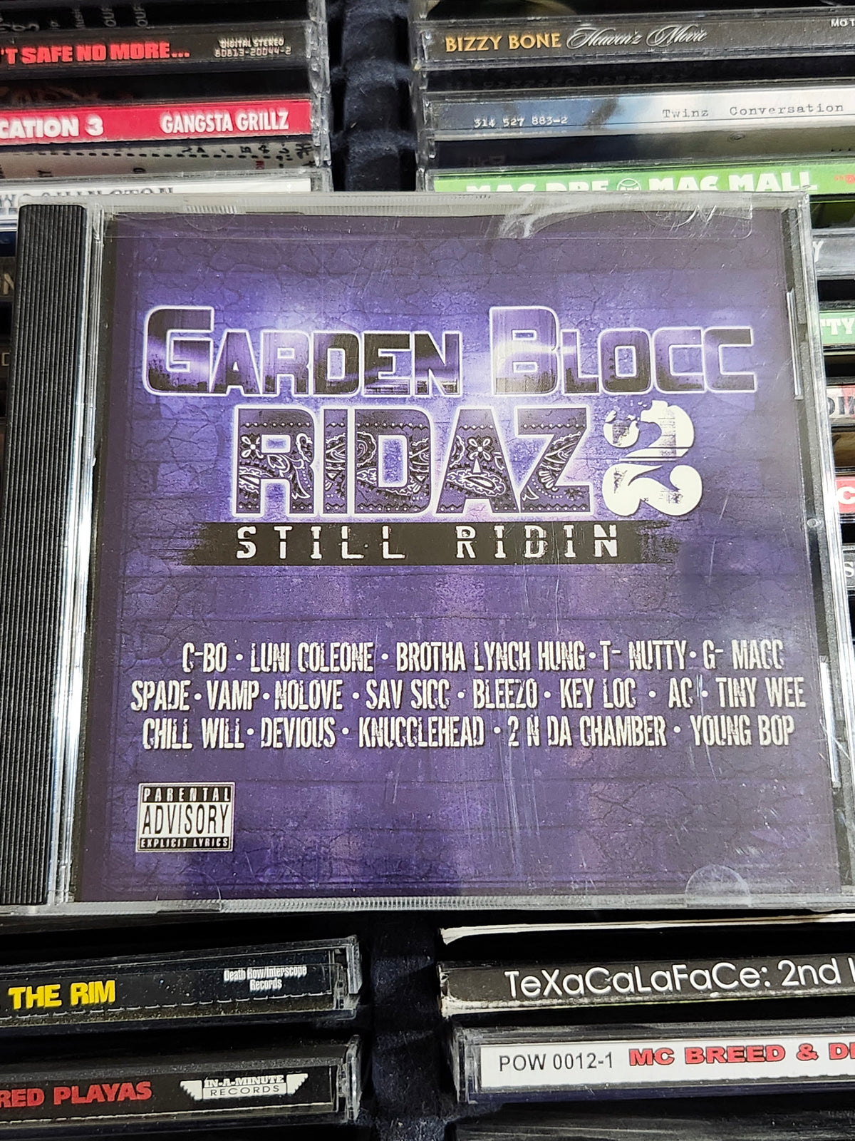 Garden Blocc Ridaz 2 - Still Ridin - CD Brotha Lynch Luni Coleone C-Bo T-Nutty