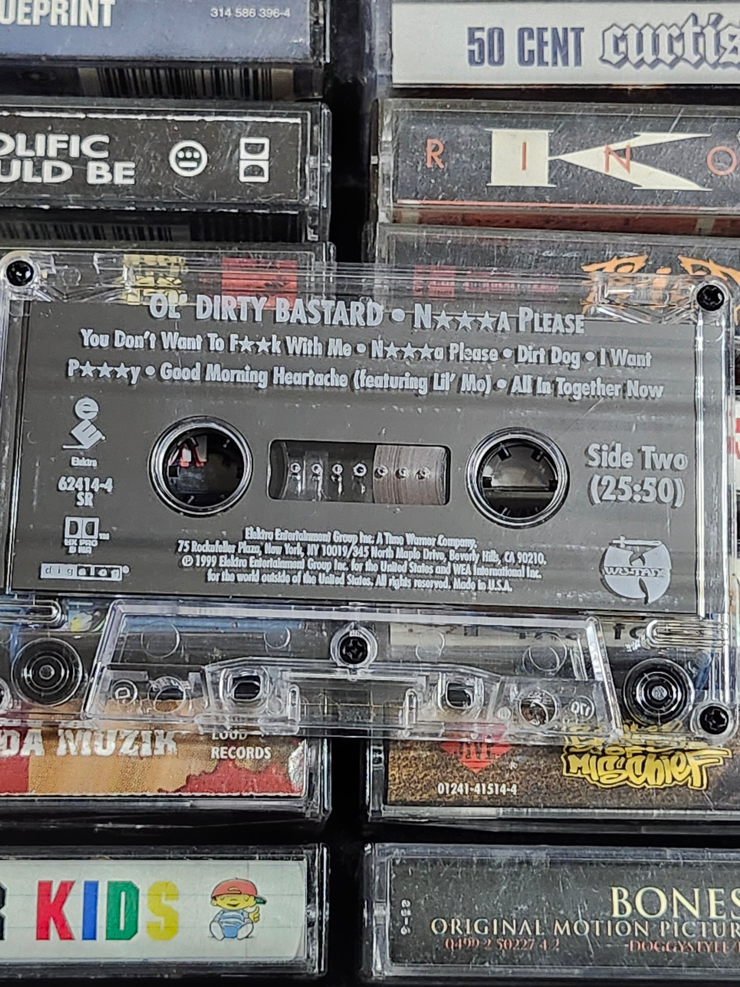Ol’ Dirty Bastard N*gga Please Cassette Wu-Tang Nigga