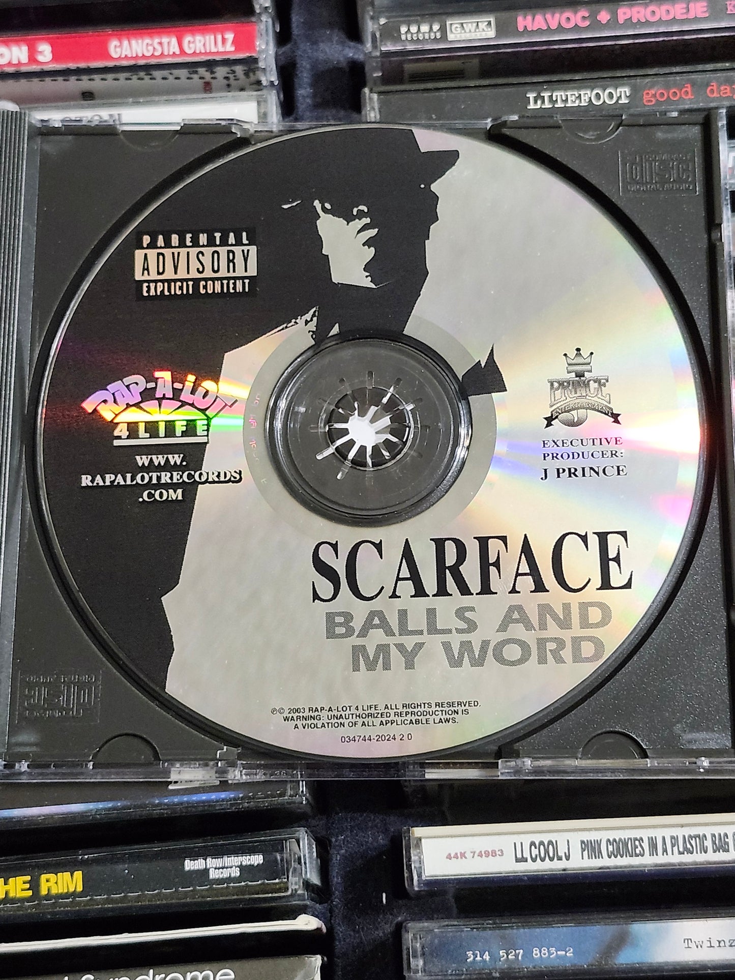 Scarface Balls And My Word CD