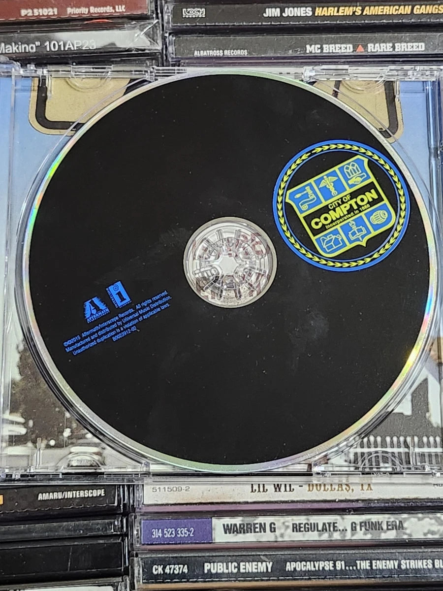 Dr Dre Compton Soundtrack CD Kendrick Lamar Anderson Paak Eminem