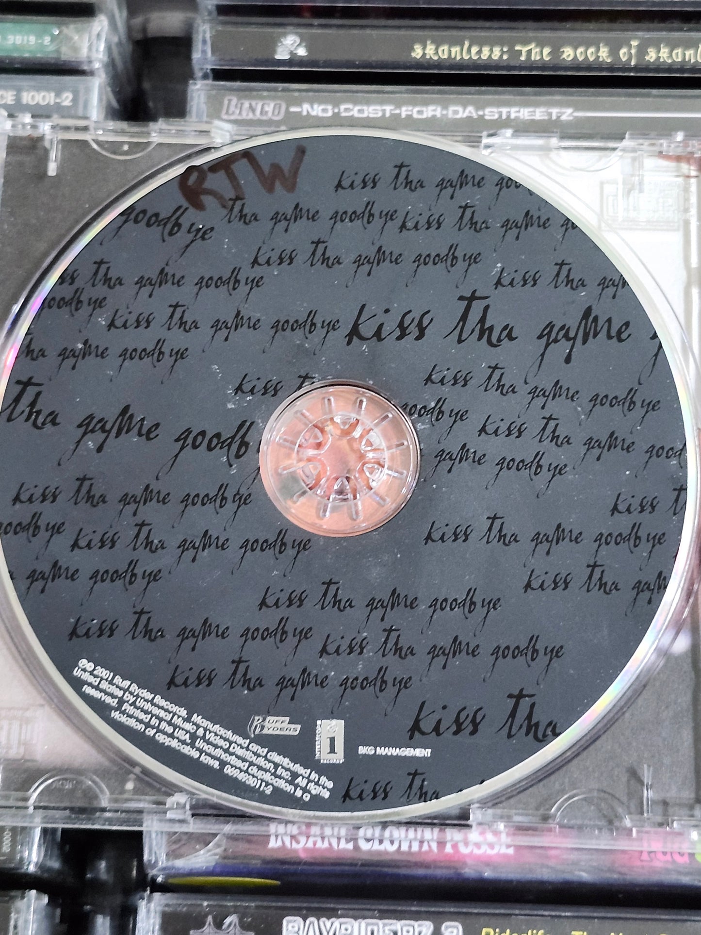 Jadakiss Kiss Tha Game Goodbye CD