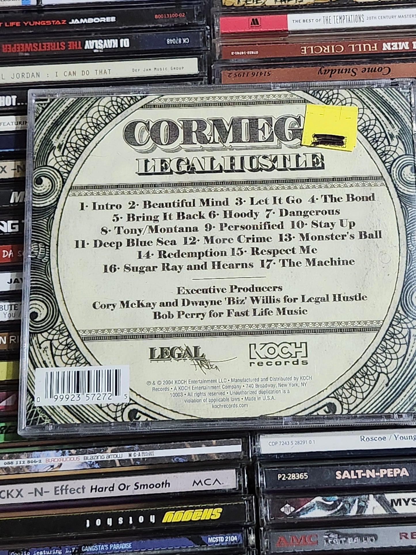 Cormega Legal Hustle CD Rap Rare HTF OOP