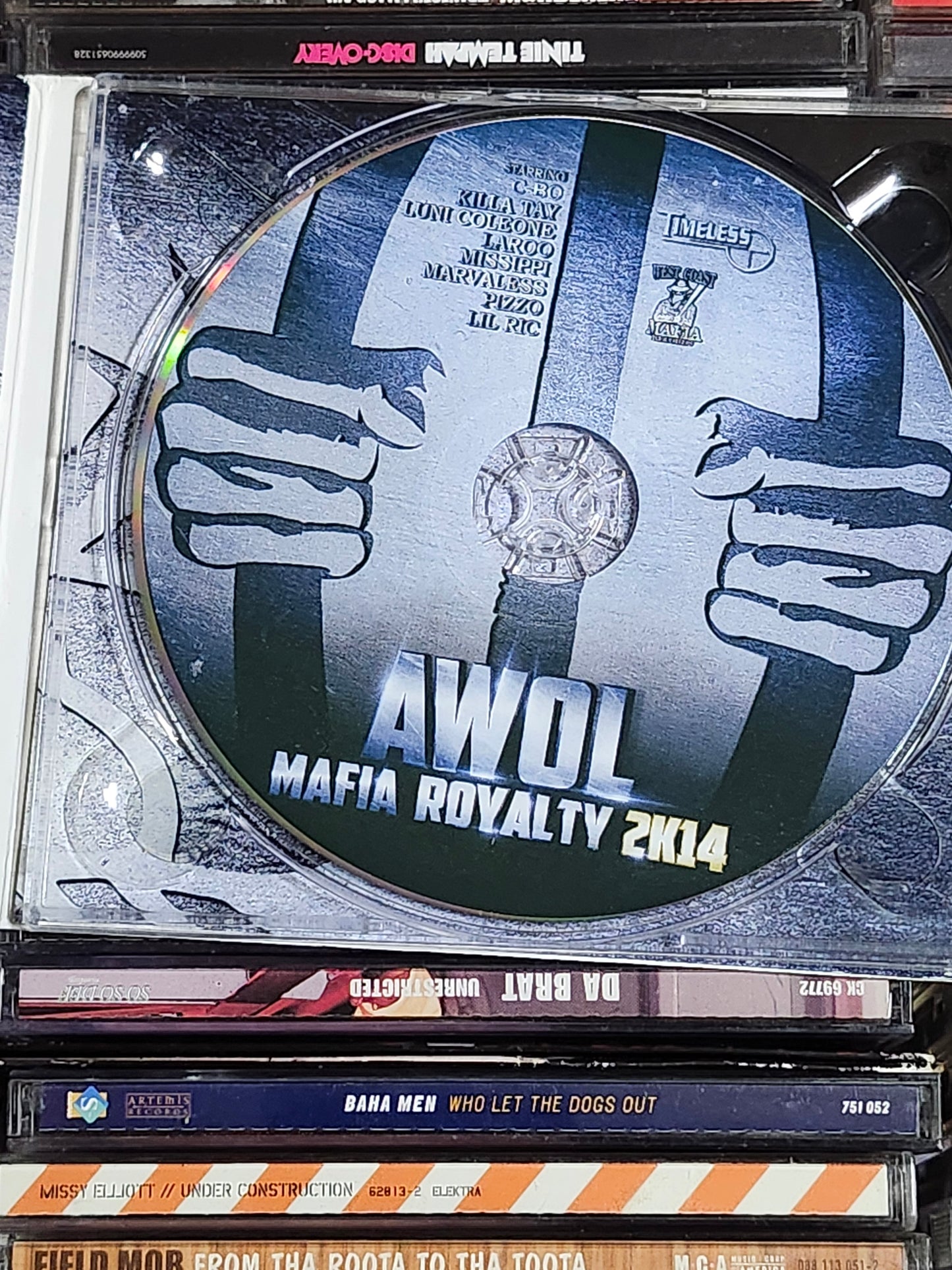 AWOL Mafia Royalty 2K14 CD C-Bo Killa Tay Luni Coleone Marvaless Norcal Rap