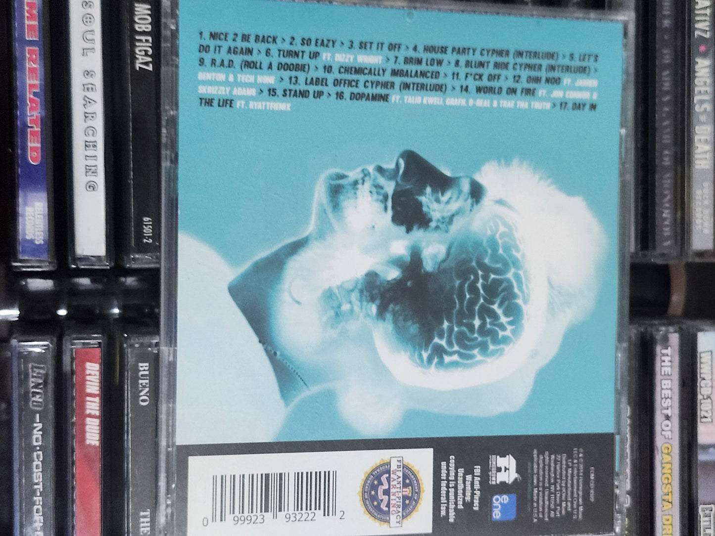 Chris Webby – Chemically Imbalanced CD Tech N9ne B Real Talib Kweli Grafh