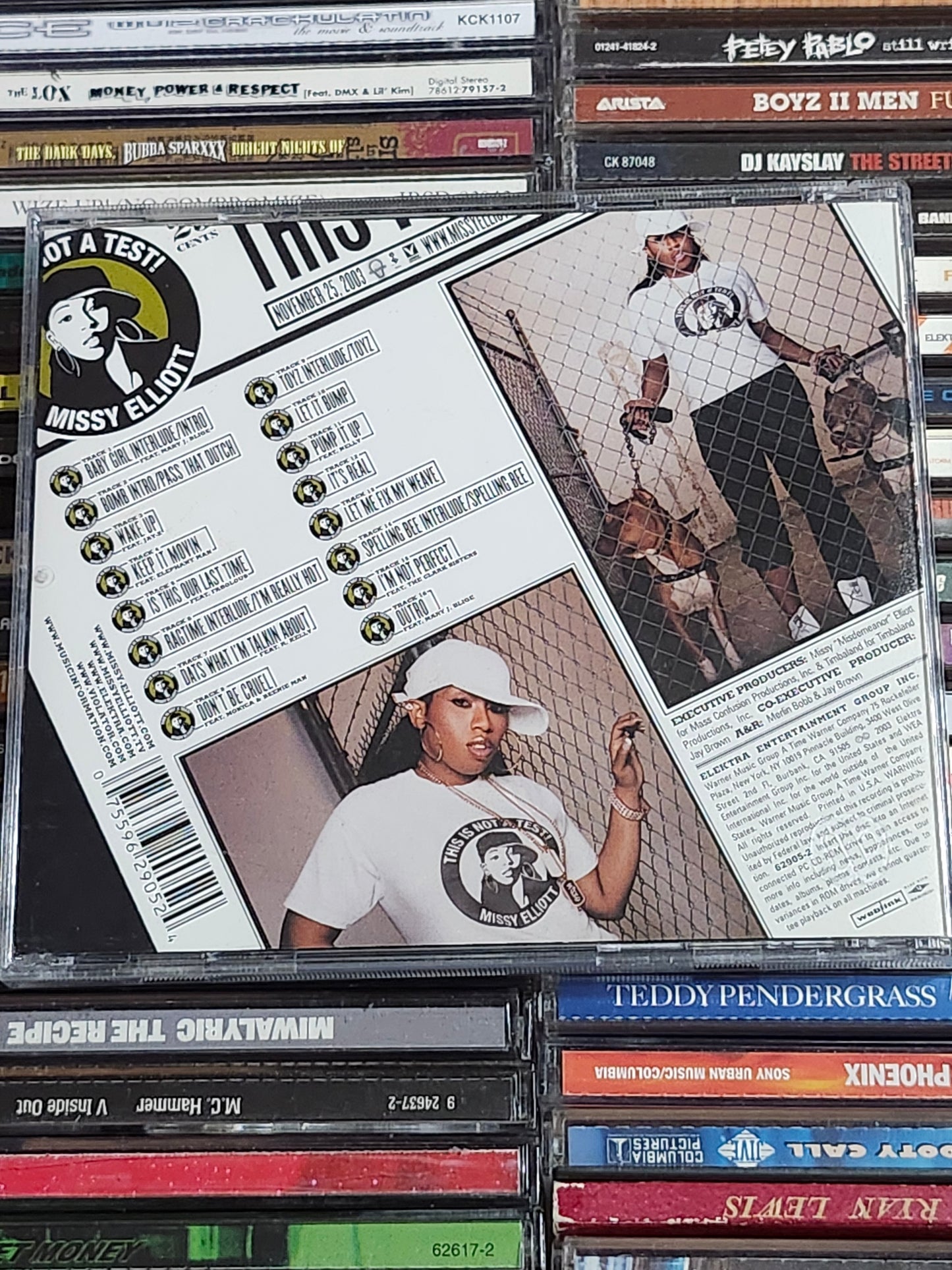 Missy Elliott - This Is Not A Test CD Nelly R Kelly Mary J Blige Fabolous