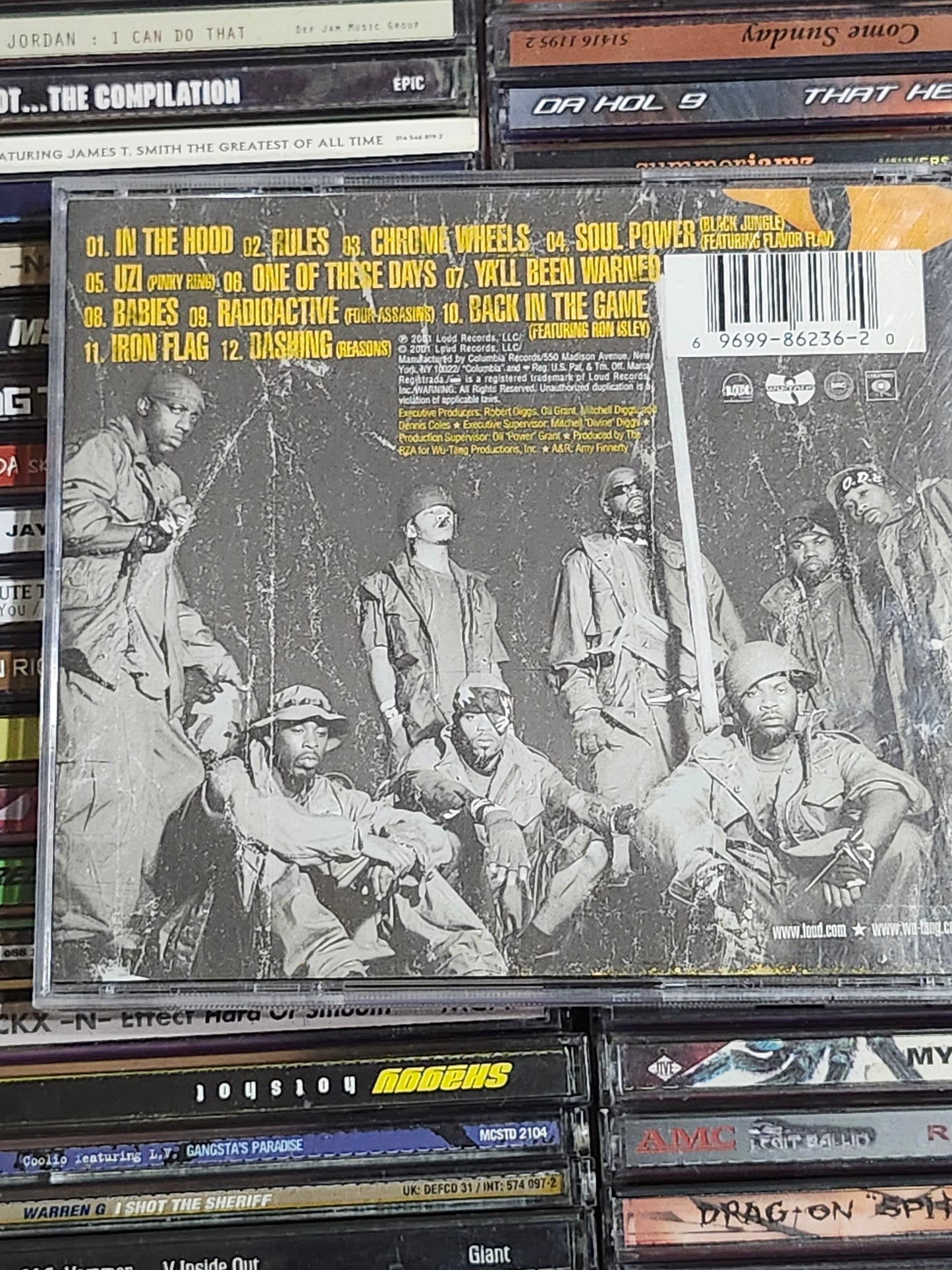 Wu Tang Clan - Iron Flag CD Ron Isley Flavor Flav Method Man RZA GZA Raekwon