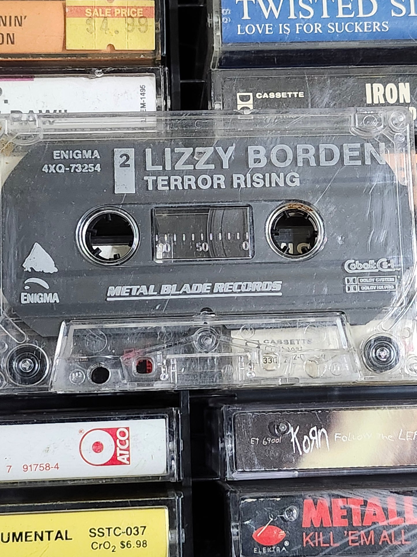 Lizzy Borden-Terror Rising Metal 1987 Cassette