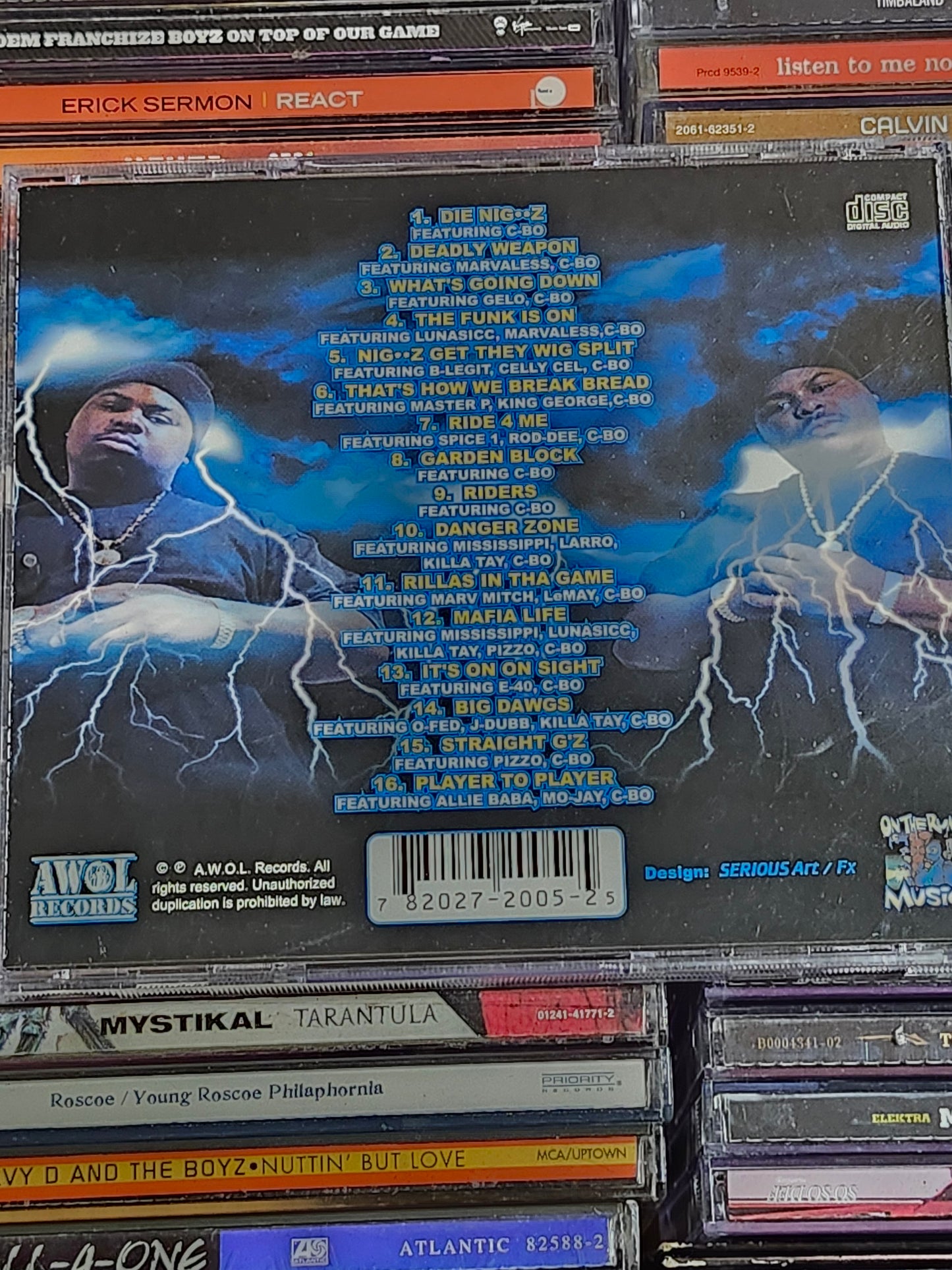 C-Bo Best Appearances 91-99 CD Master P E-40 B-Legit Spice 1 Killa Tay Celly Cel