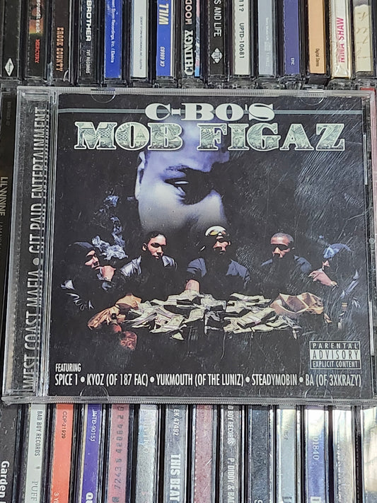C-Bo's Mob Figaz CD Spice 1 Yukmouth Jacka Husalah Fed Ex AP.9 Rare HTF OOP