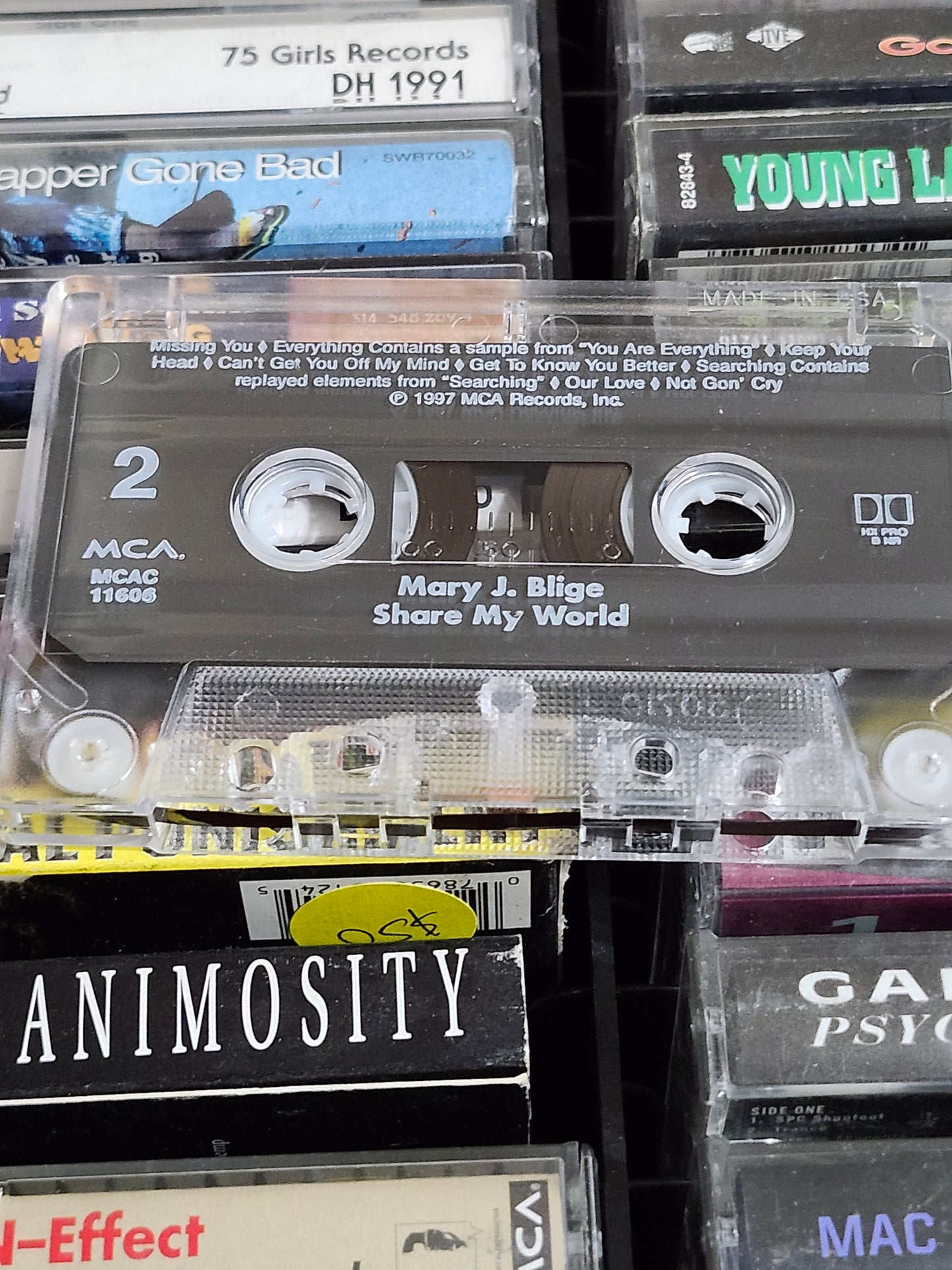 Mary J. Blige Share My World Cassette