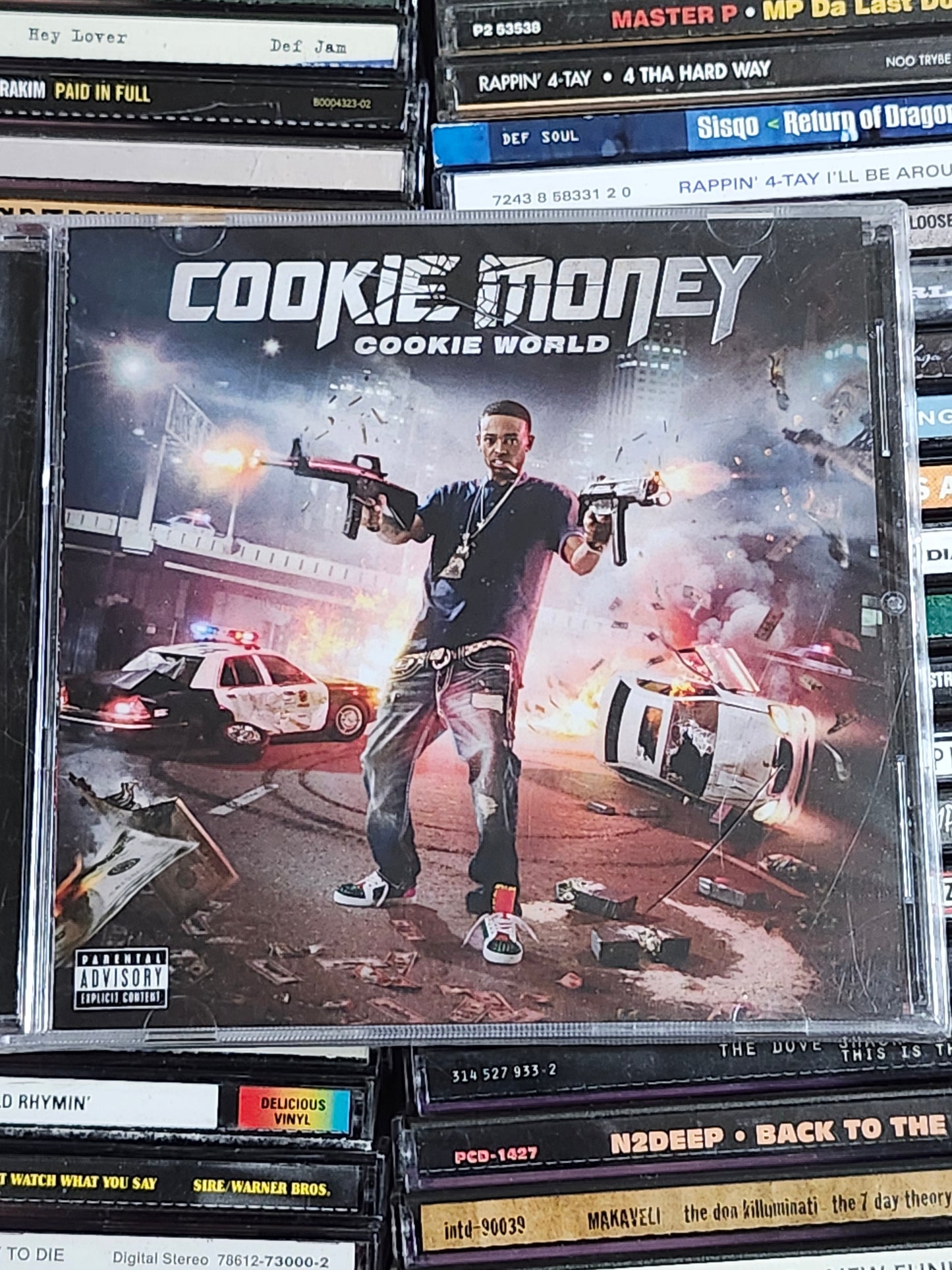 Cookie Money Cookie World CD New Berner Philthy Rich Joe Blow YG Rare HTF OOP