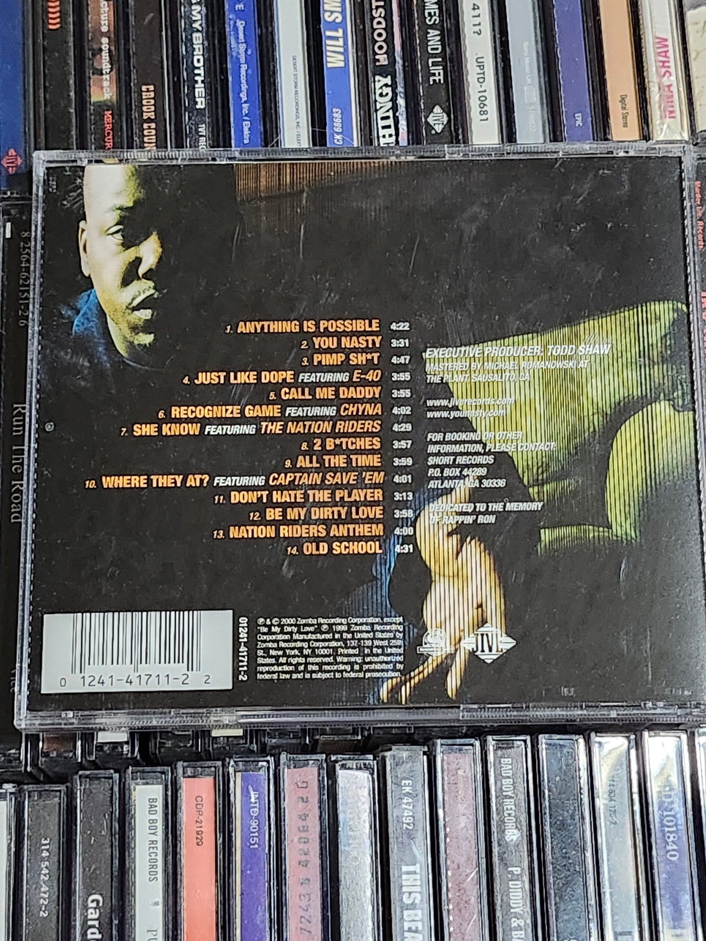 Too $hort You Nasty CD E-40 Short