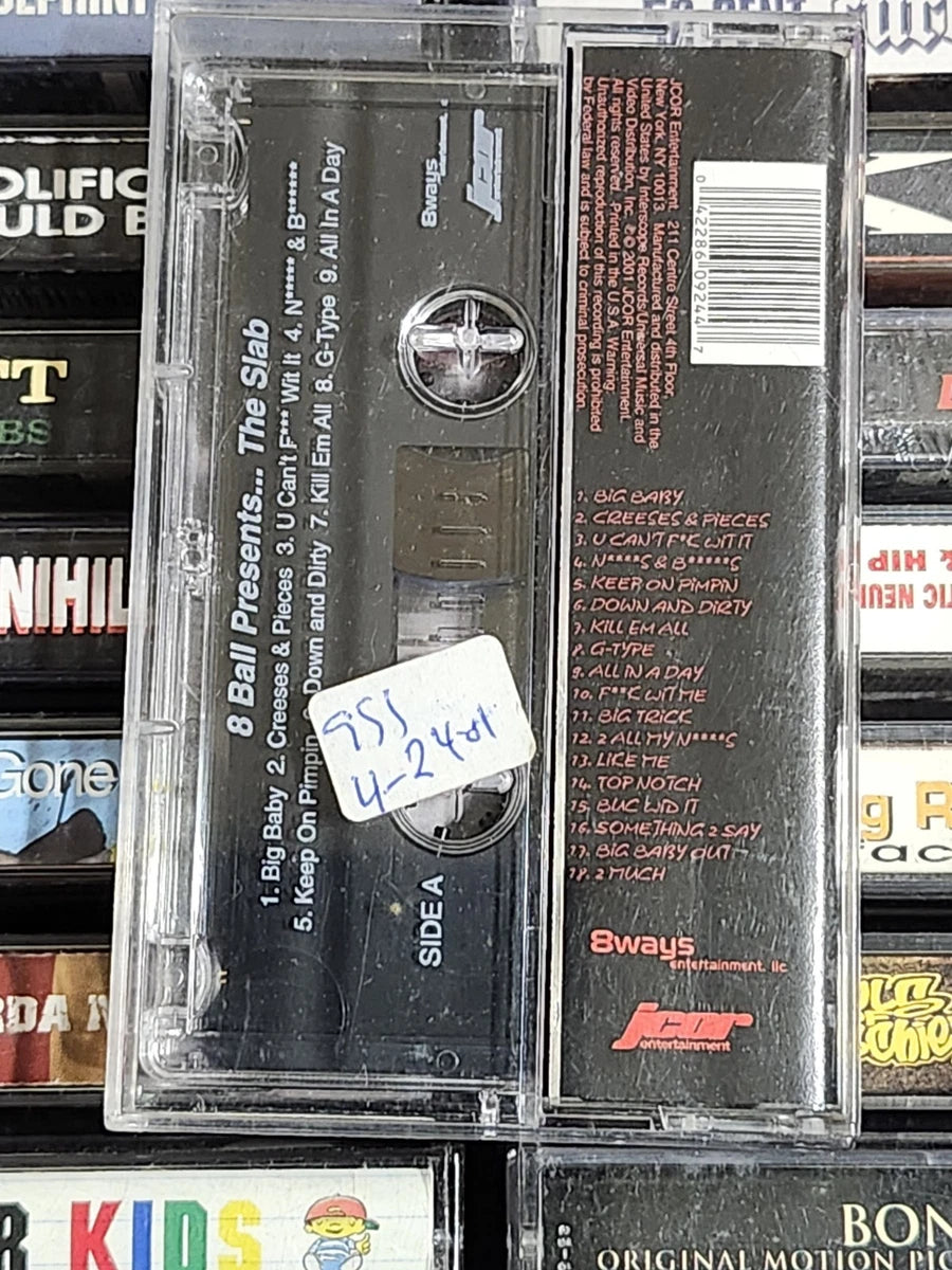 8 Ball Presents The Slab Cassette Rare HTF OOP