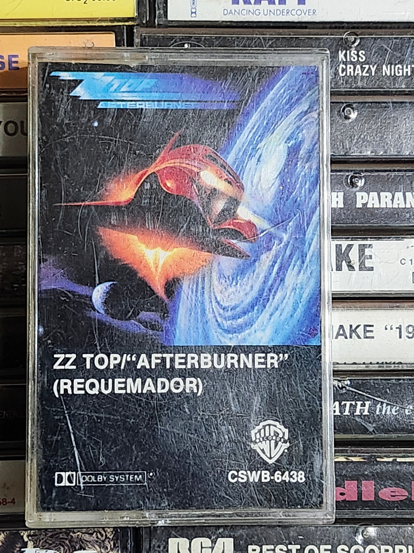 ZZ Top Afterburner Cassette Tape Import Rare OOP HTF Mexico