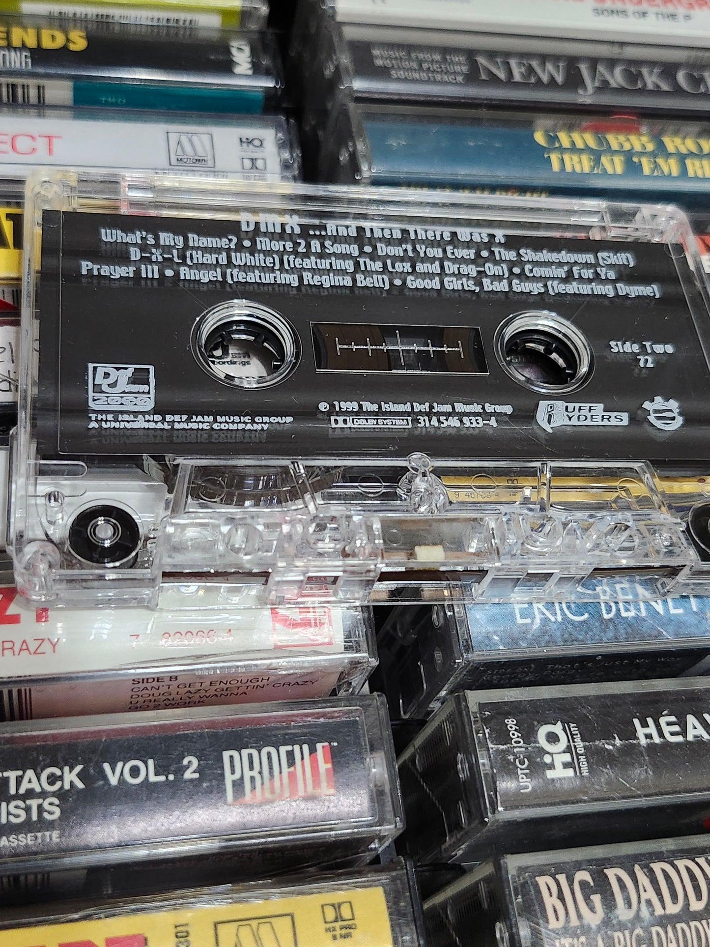DMX ...And Then There Was X Cassette Def Jam Ruff Ryders