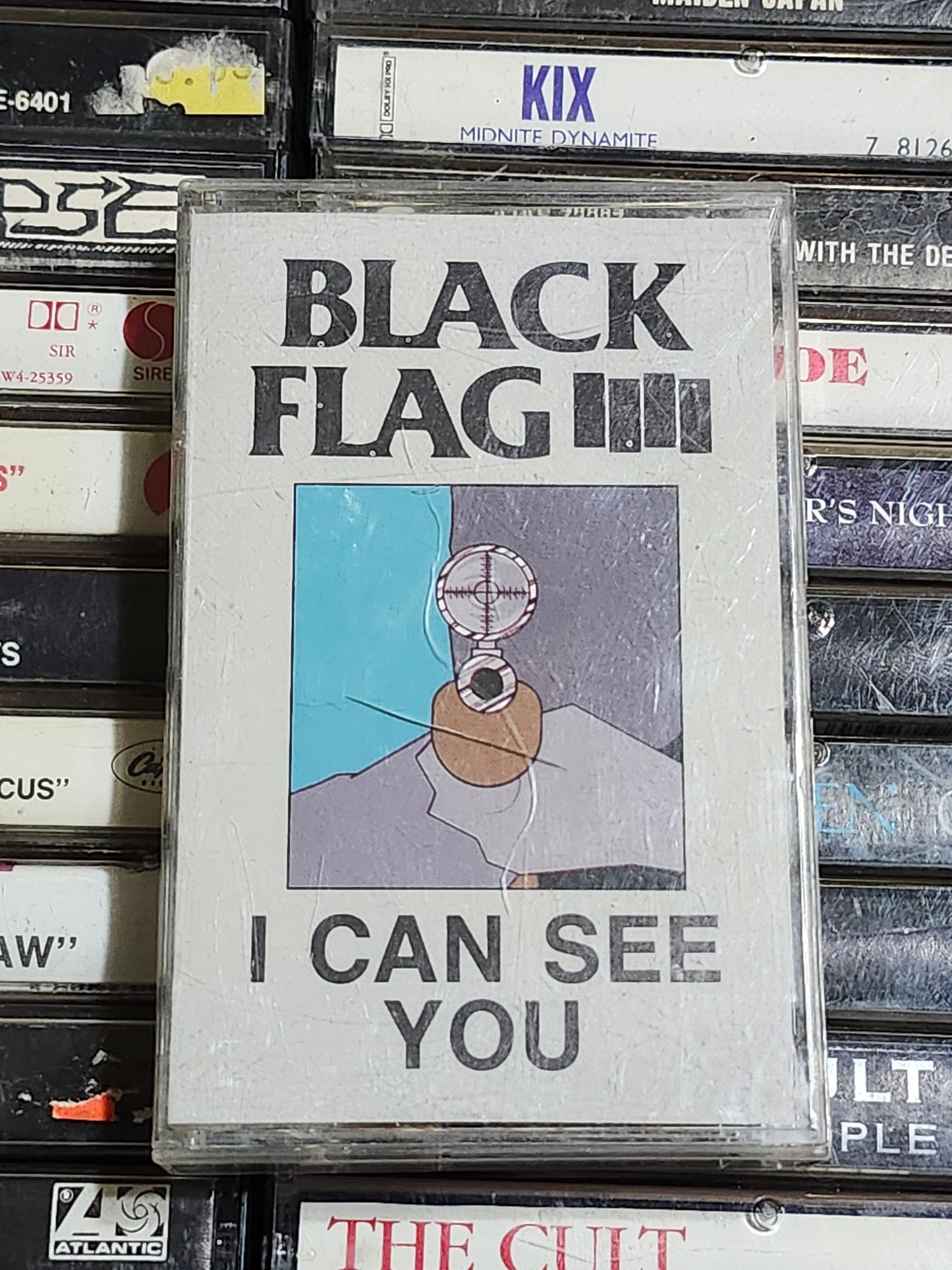 Black Flag Cassette Tape Rare OOP HTF