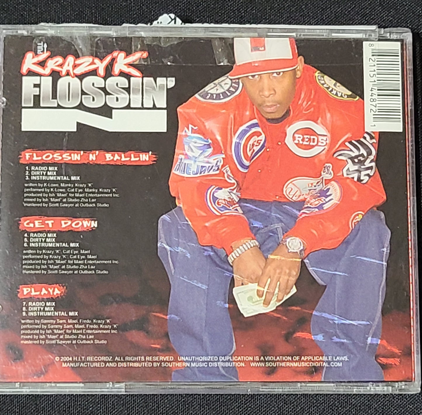 Krazy K Flossin N Ballin CD HTF Rare OOP