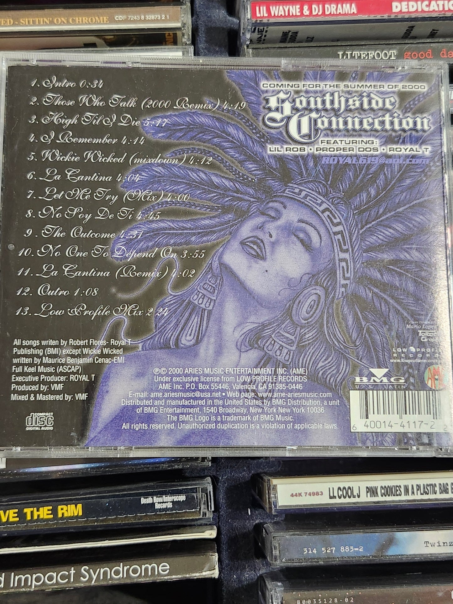 Lil Rob High Till I Die Remix 2000 CD Rare HTF OOP