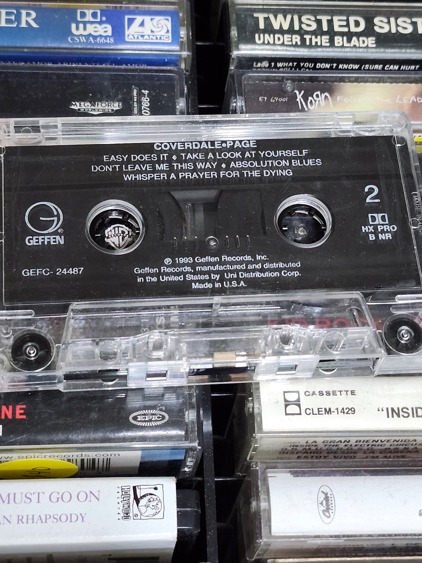 David Coverdale Jimmy Page Cassette