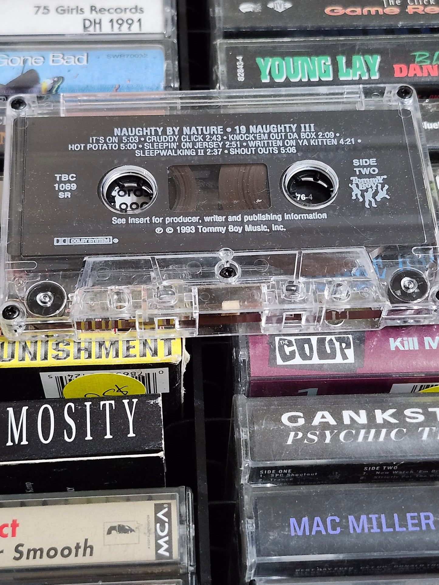 Naughty by Nature 19 Naughty III Cassette Rap Tommy Boy 1993 East Coast Hip-Hop