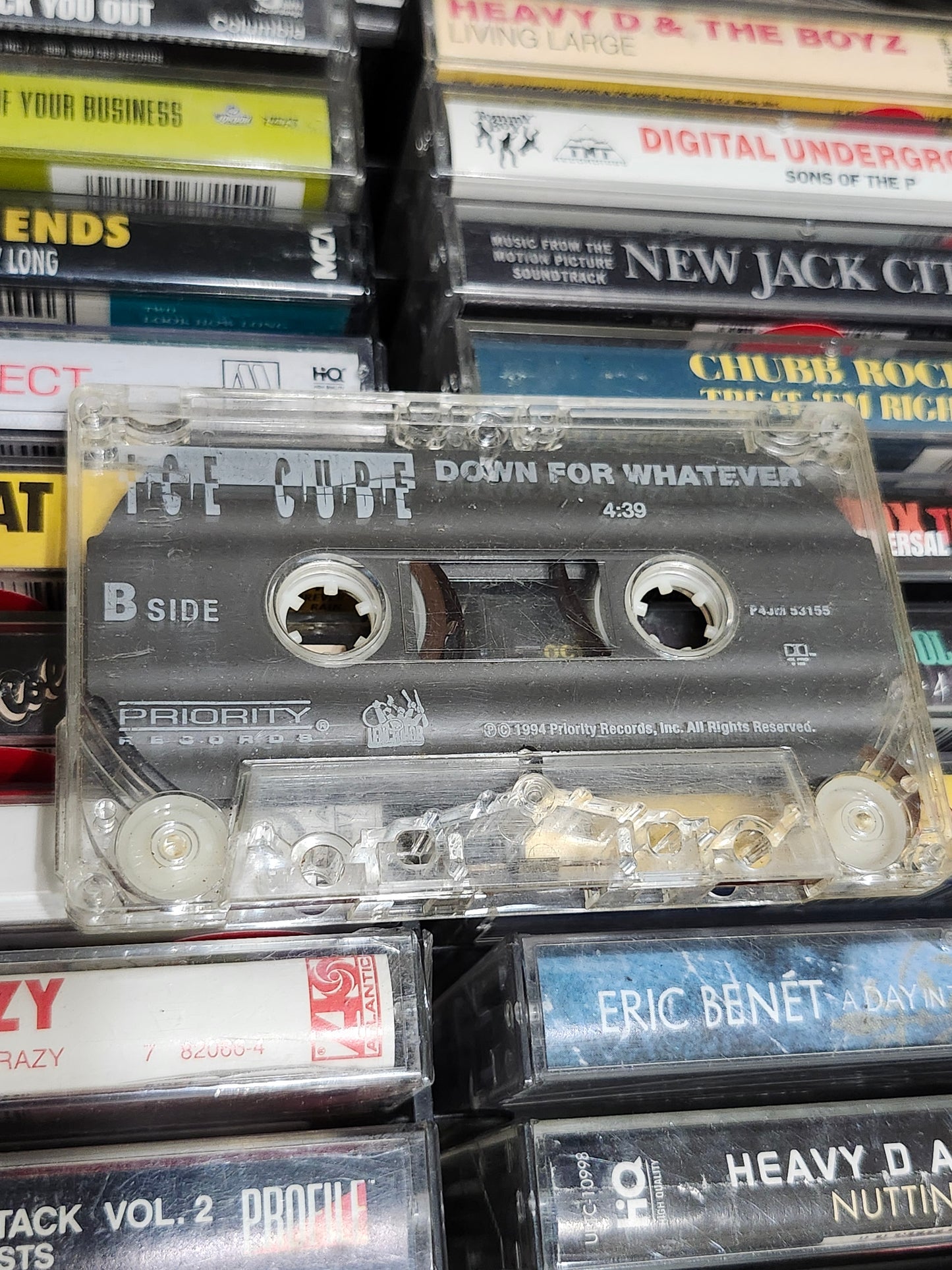 Ice Cube ‎Bop Gun (One Nation) Rap Cassette Single 1994 featuring George Clinton