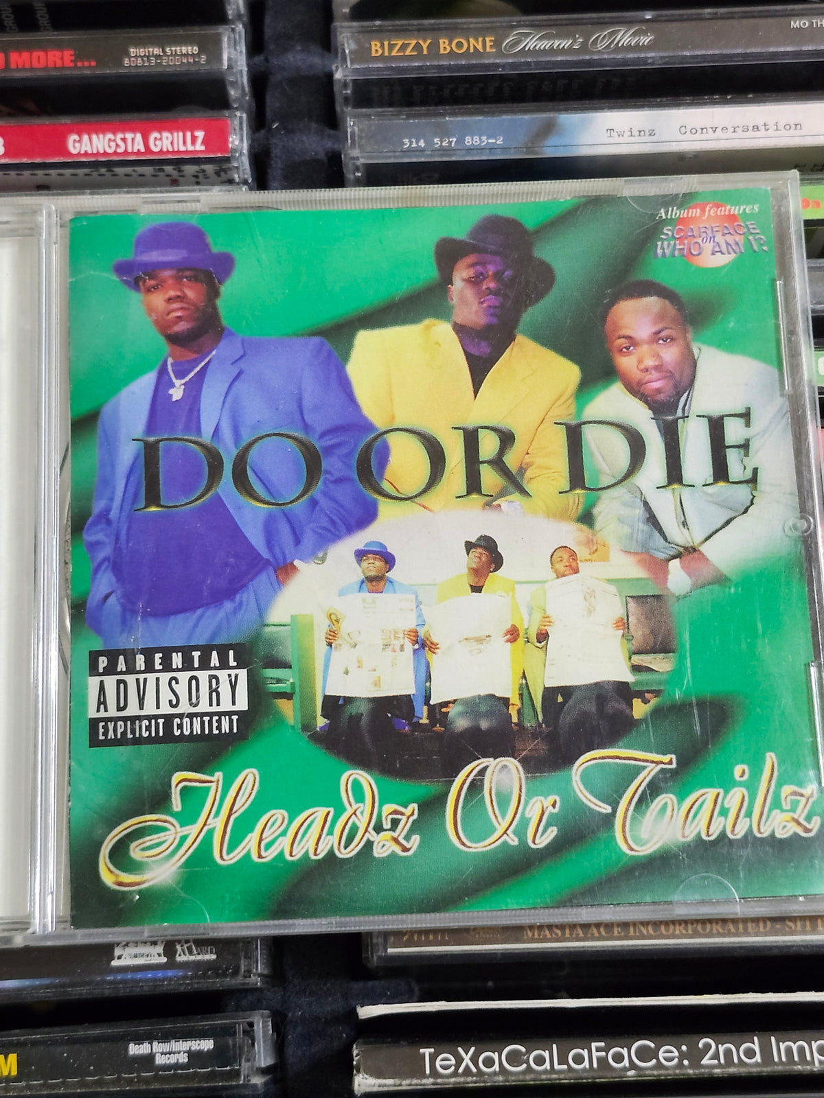 Do or Die Headz Or Tailz Rap Hip-hop CD
