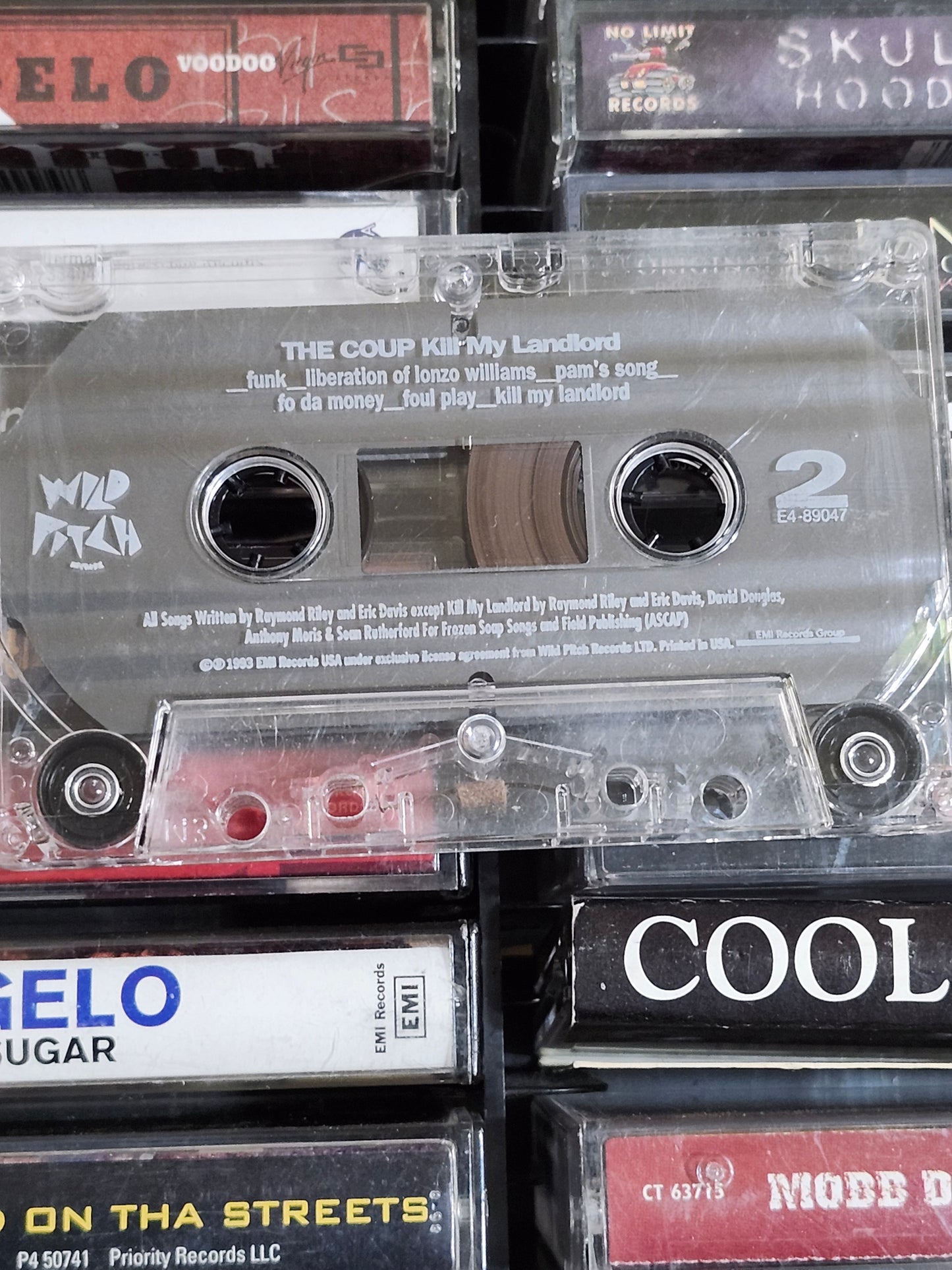 The Coup - Kill My Landlord Cassette Rare HTF OOP
