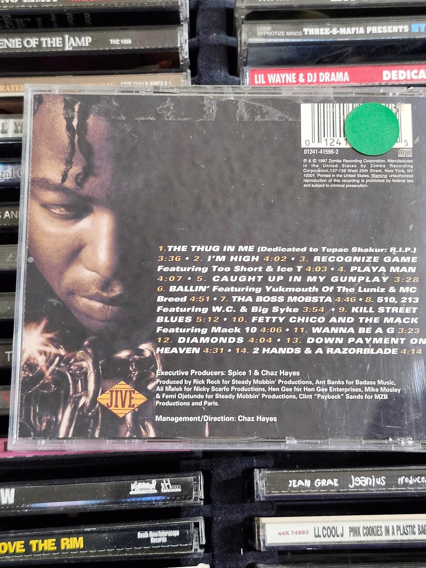 Spice 1 - The Black Bossalini a.k.a. Dr. Bomb from Da Bay CD