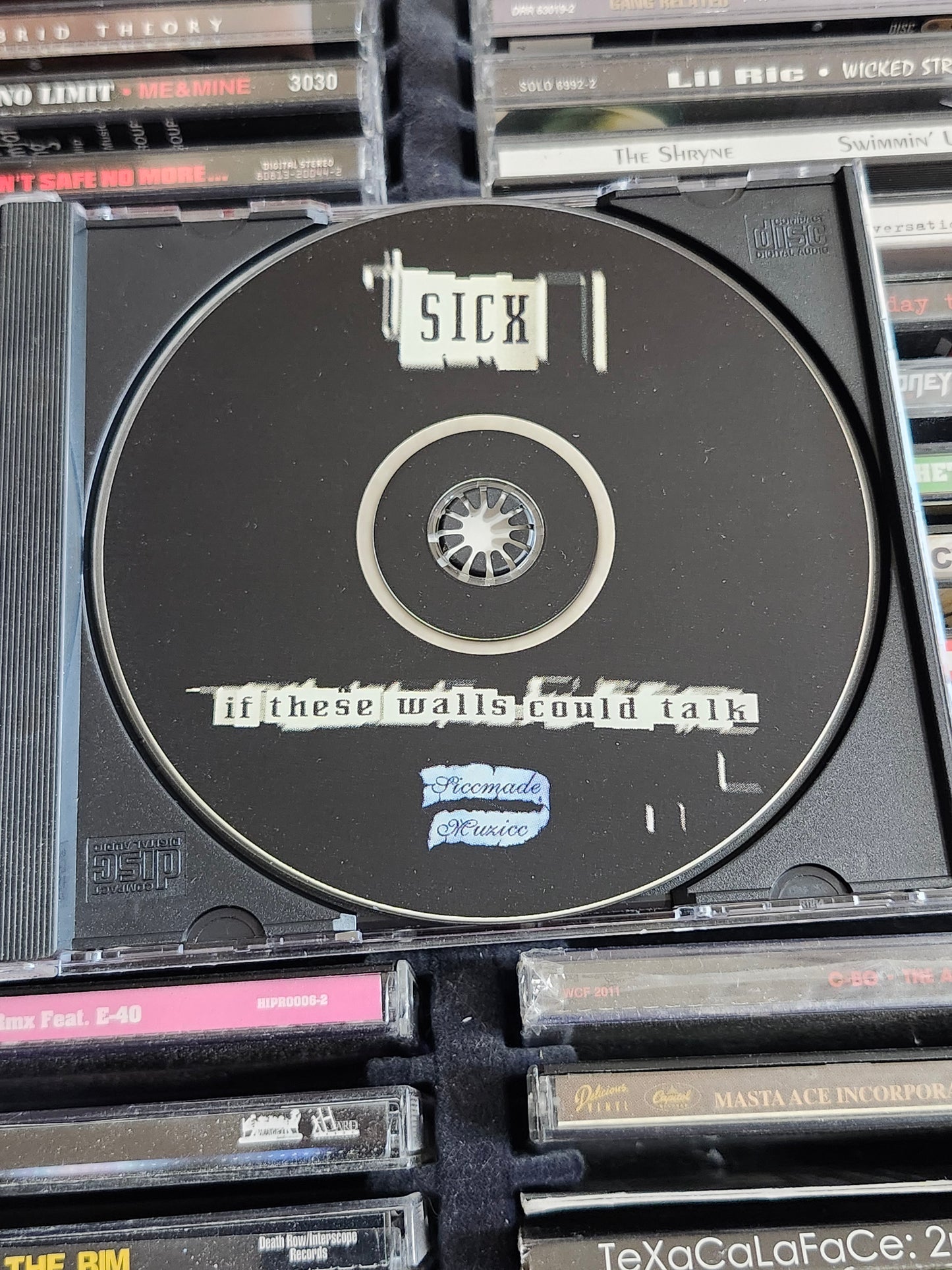 Sicx If These Walls Could Talk CD Brotha Lynch Hung Rare HTF OOP