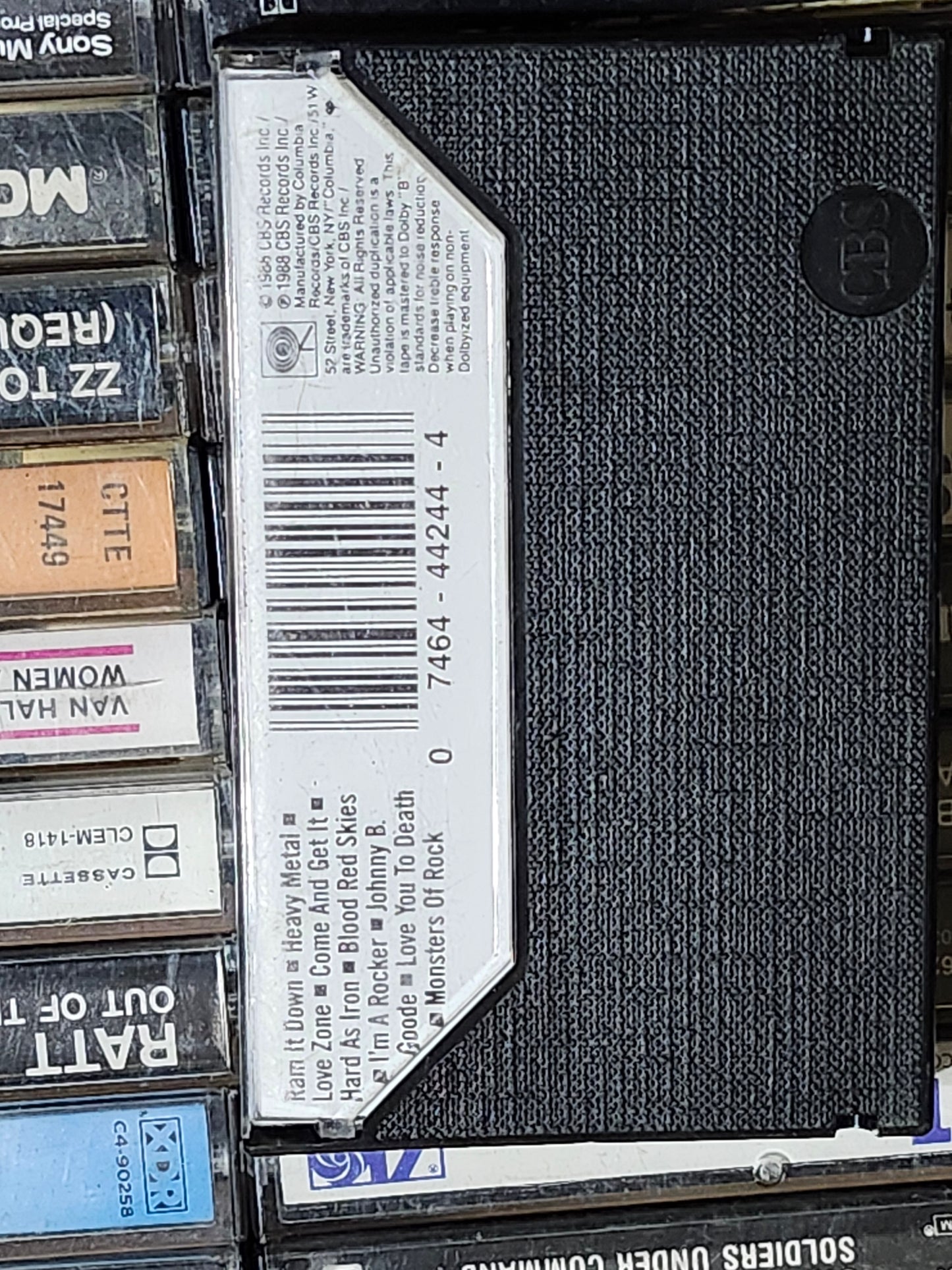 Judas Priest Ram It Down Cassette