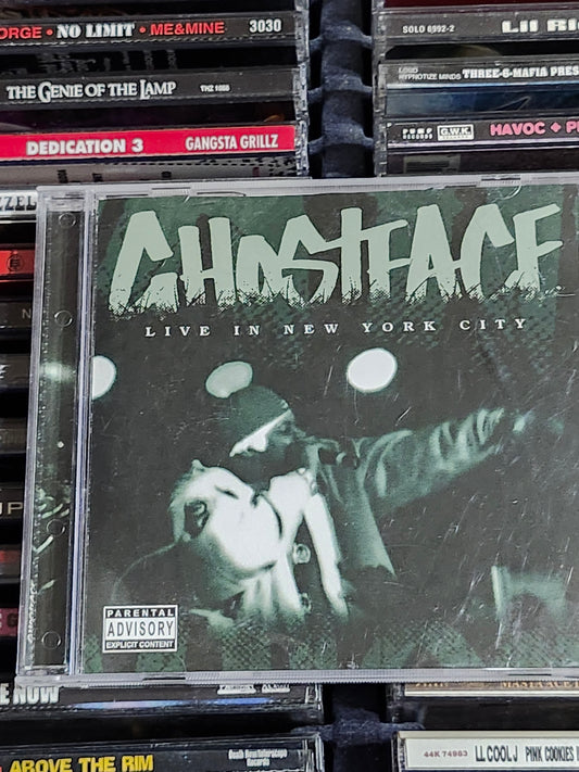 Ghostface Live In New York CD