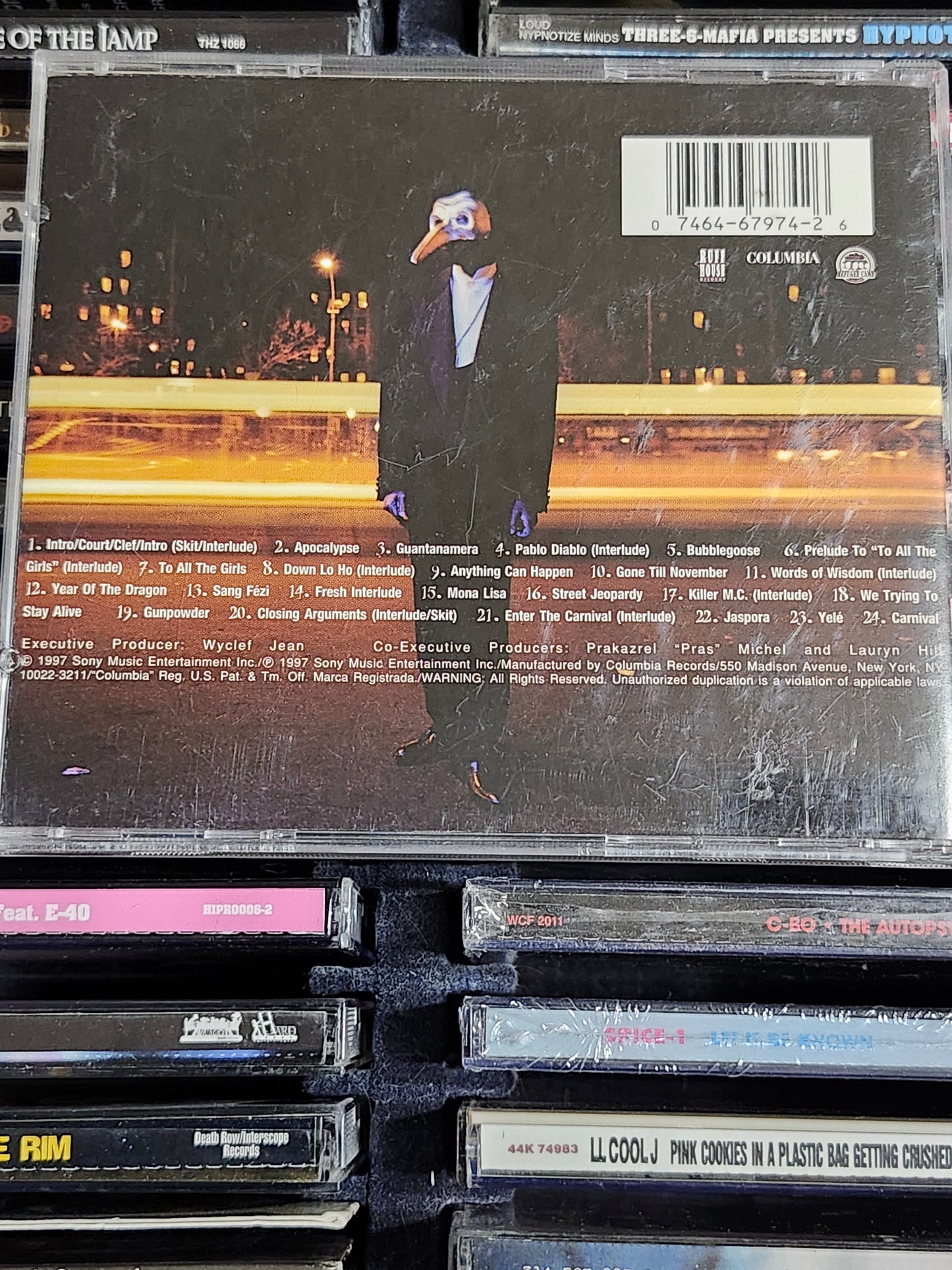 Wyclef Jean The Carnival CD Refugee Allstars Fugees