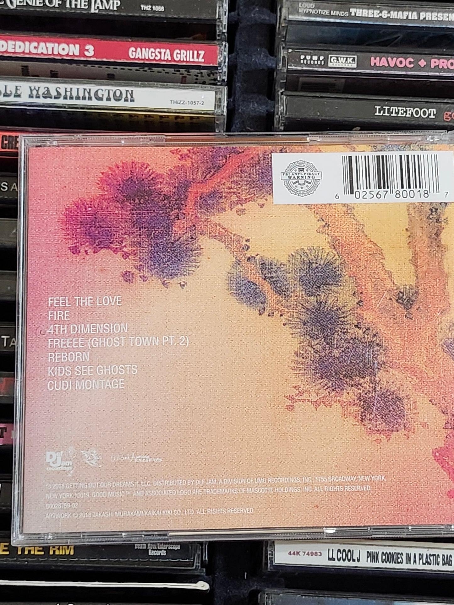 Kids See Ghosts CD PA Kid Cudi Kanye