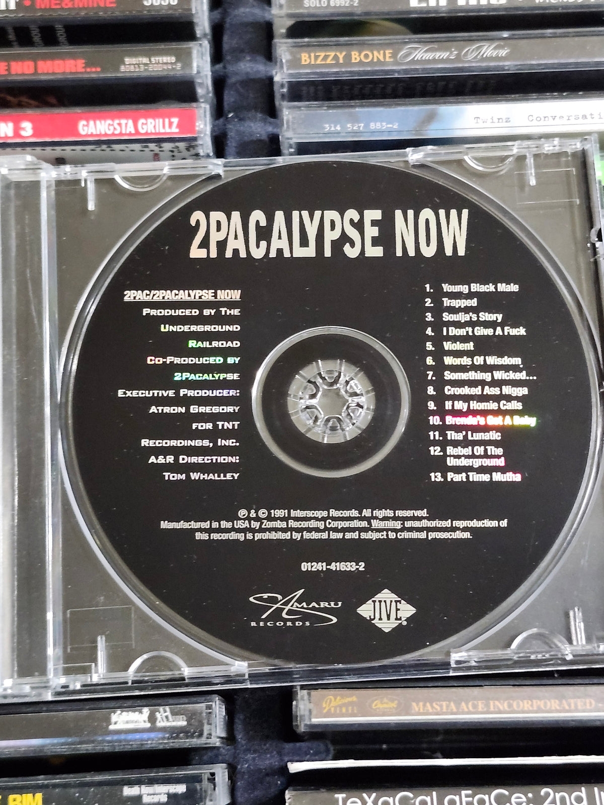 2pac 2Pacalypse Now CD