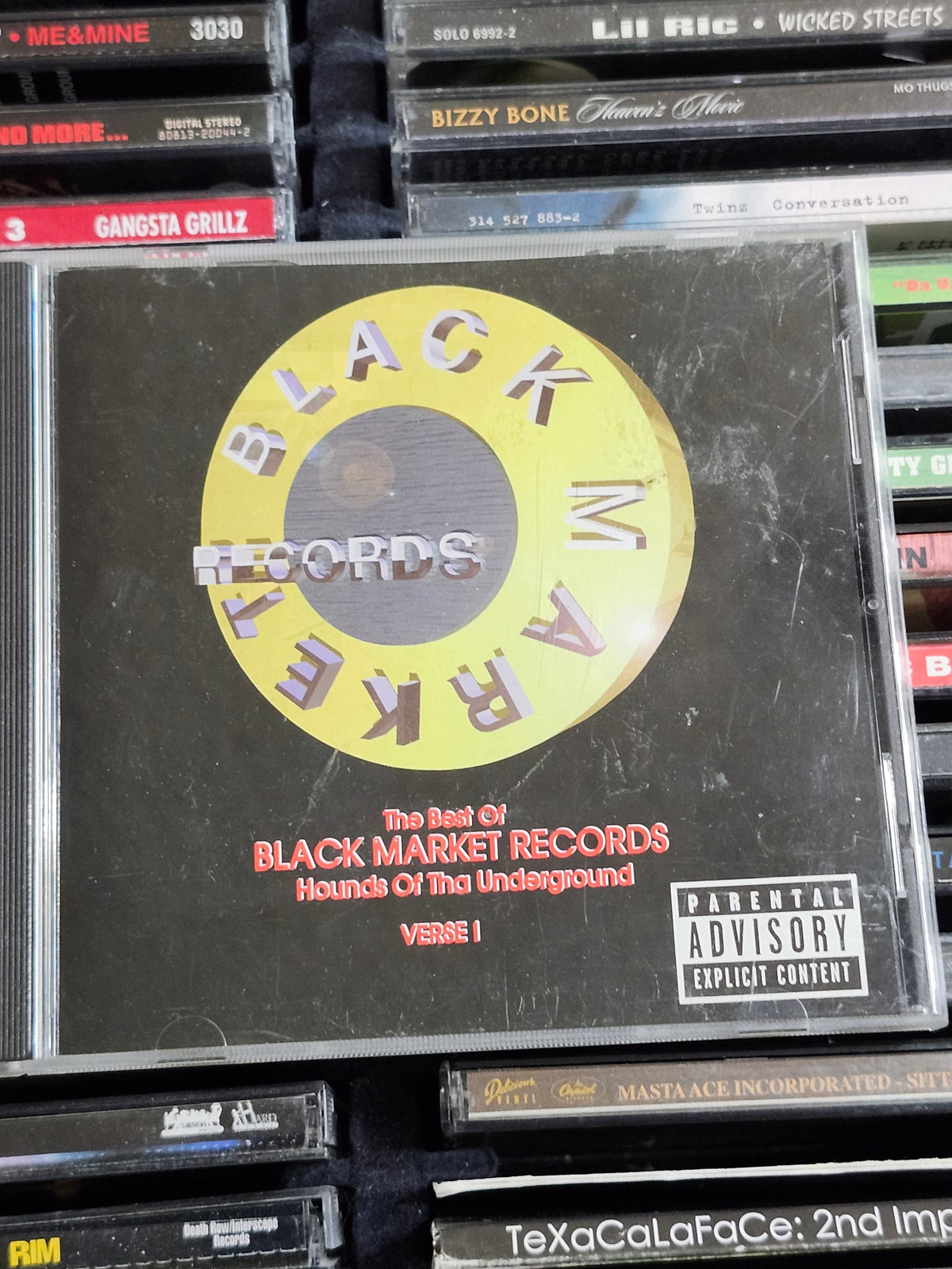 The Best of Black Market Records CD Rare HTF OOP Brotha Lynch X-Raided