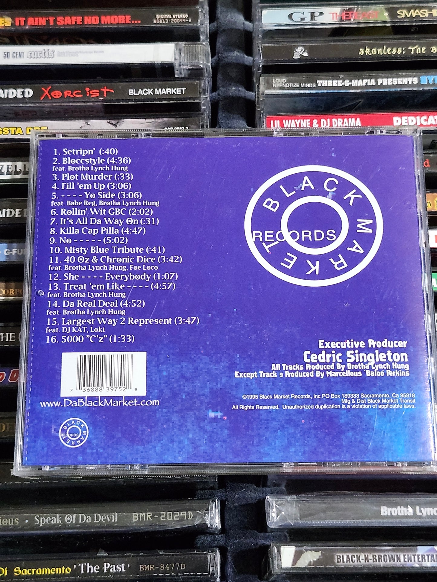 Mr. Doctor Setripin Bloccstyle CD Brotha Lynch Loki Baby Reg Foe Loco Rare HTF
