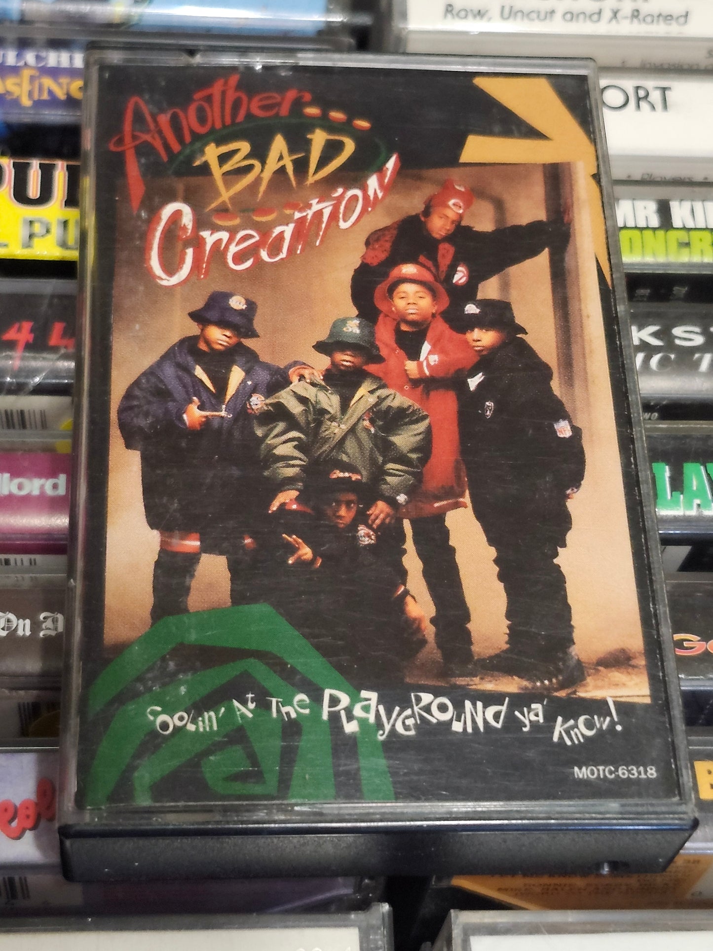 Another Bad Creation Coolin' At The Playground Ya Know!' Cassette Tape Motown