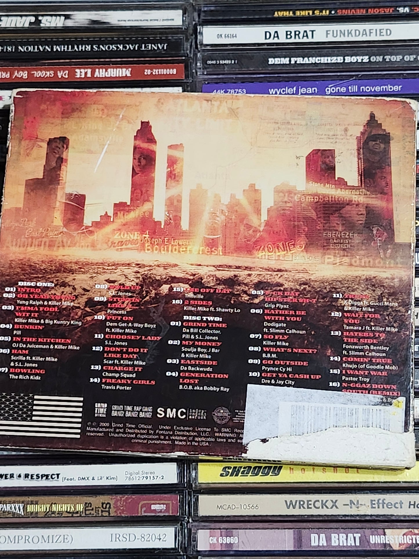 Killer Mike Underground Atlanta CD Rare HTF OOP Gucci Mane OJ Da Juiceman Cy Hi