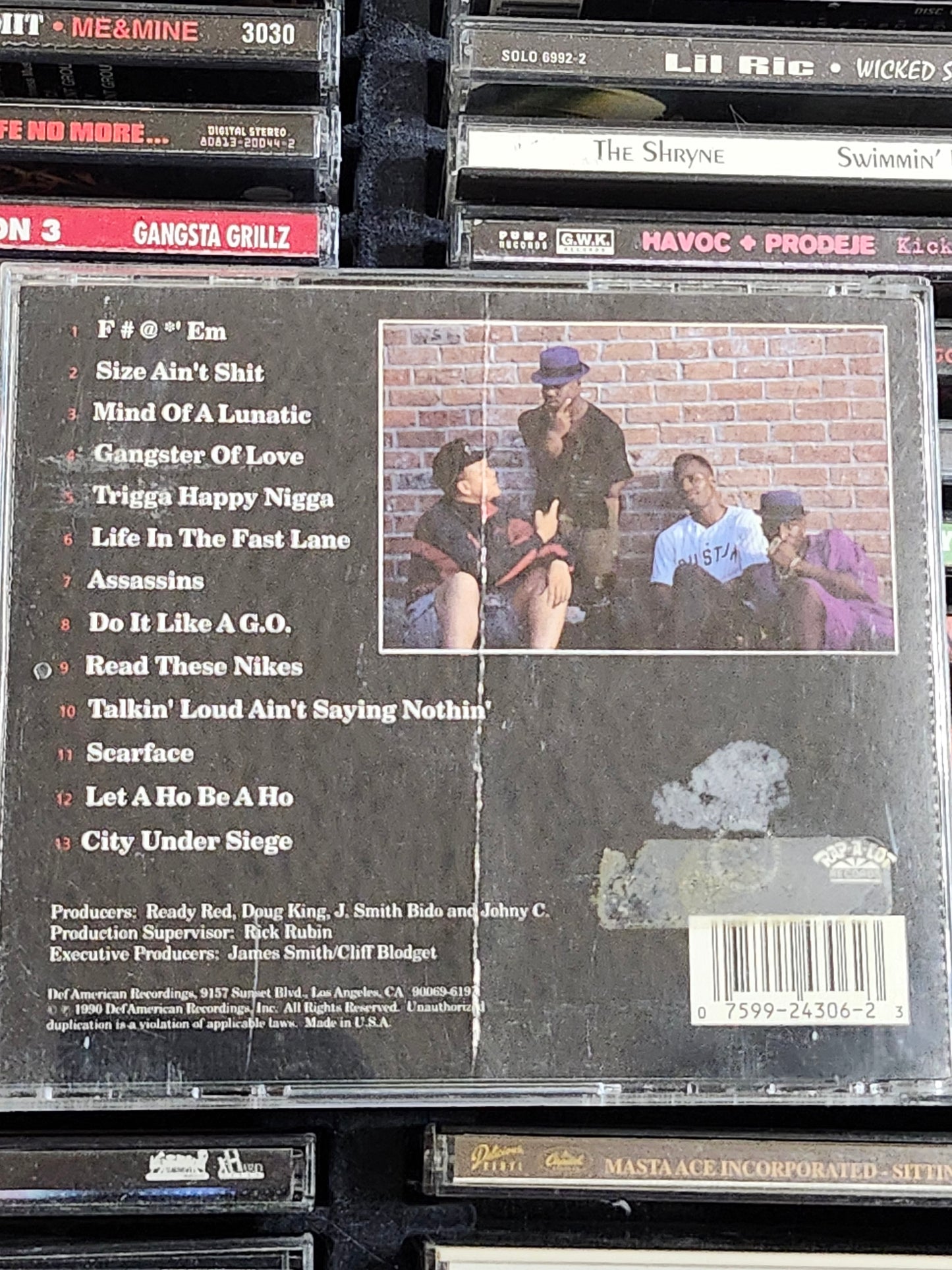 Geto Boys CD Rare HTF OOP Scarface