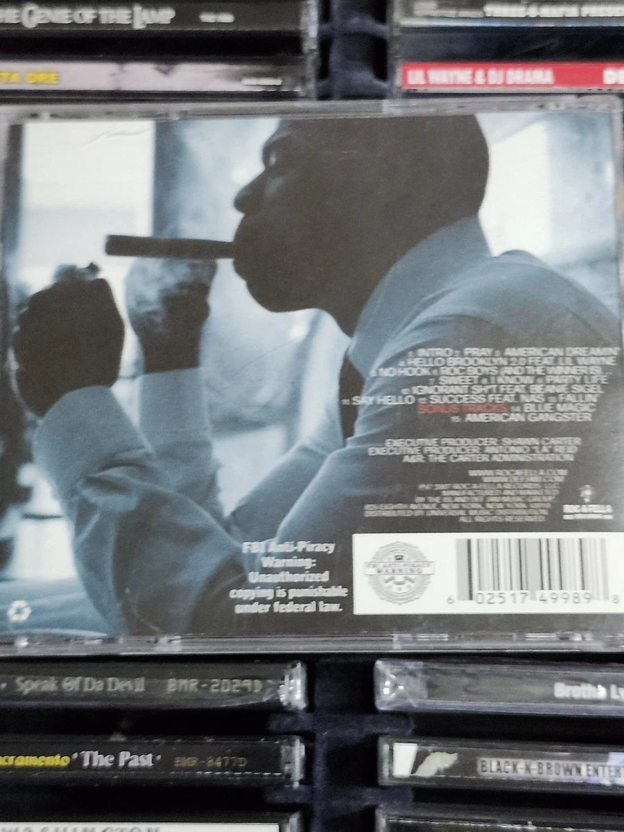 Jay-Z American Gangster CD Nas Lil Wayne