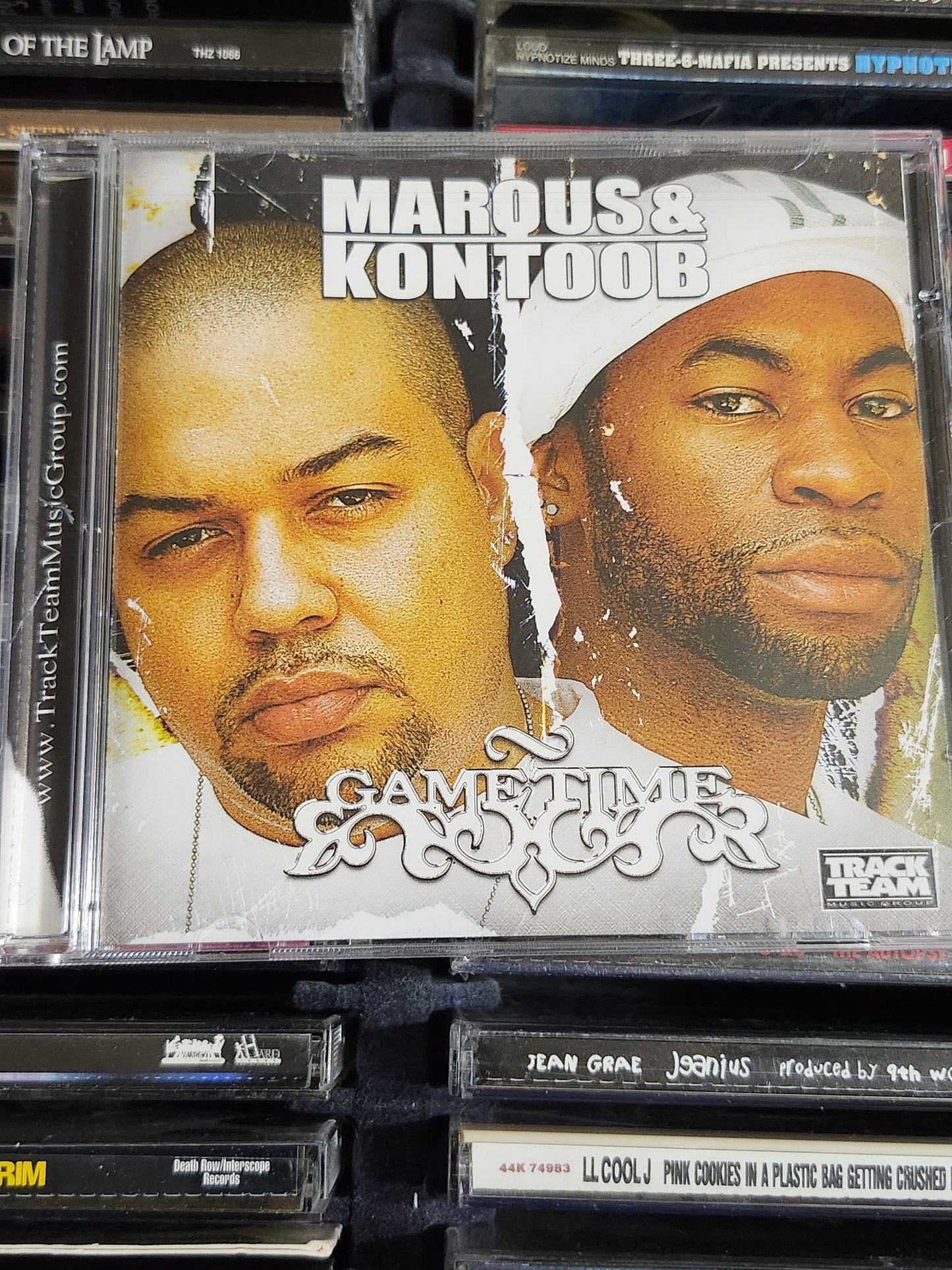 Marqus & Kontoob Gametime CD Rare HTF OOP Rap Hip-hop