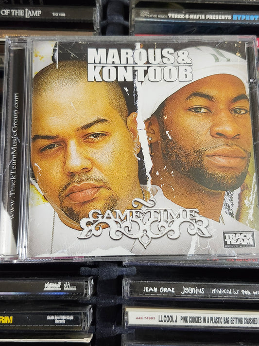 Marqus & Kontoob Gametime CD Rare HTF OOP Rap Hip-hop